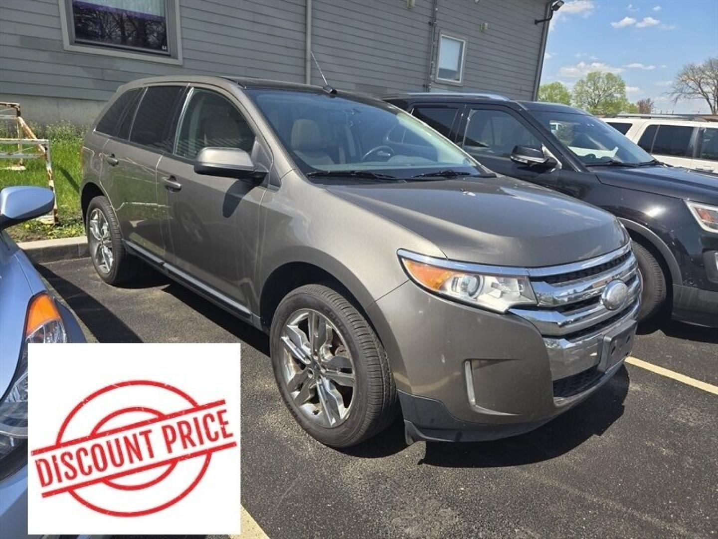 2013 Mineral Grey Metallic Ford Edge SEL (2FMDK3JC9DB) with an 3.5L V6 285hp 253ft. lbs. engine, Automatic transmission, located at 25355 Eames Street, Channahon, IL, 60410, (815) 467-1807, 41.429108, -88.228432 - Photo#8