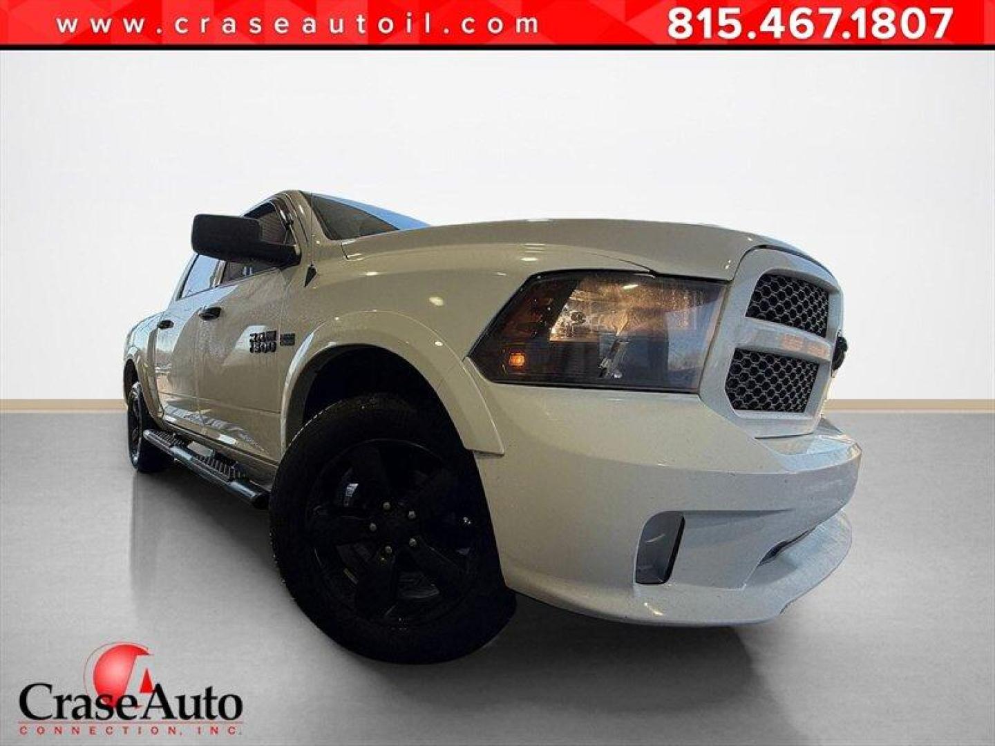 2016 Bright White Clear Coat RAM 1500 Express (1C6RR7KT7GS) with an HEMI 5.7L V8 395hp 410ft. lbs. engine, Automatic transmission, located at 25355 Eames Street, Channahon, IL, 60410, (815) 467-1807, 41.429108, -88.228432 - This isnt just a truck its a whole attitude. Meet this 2016 Ram 1500 Crew Cab 4x4 Night Edition blacked out, leveled up, and ready to make everything else in the lot look a little basic. HEMI power because just enough isnt your style Night Edition package black rims, black badges, blacked-out - Photo#0