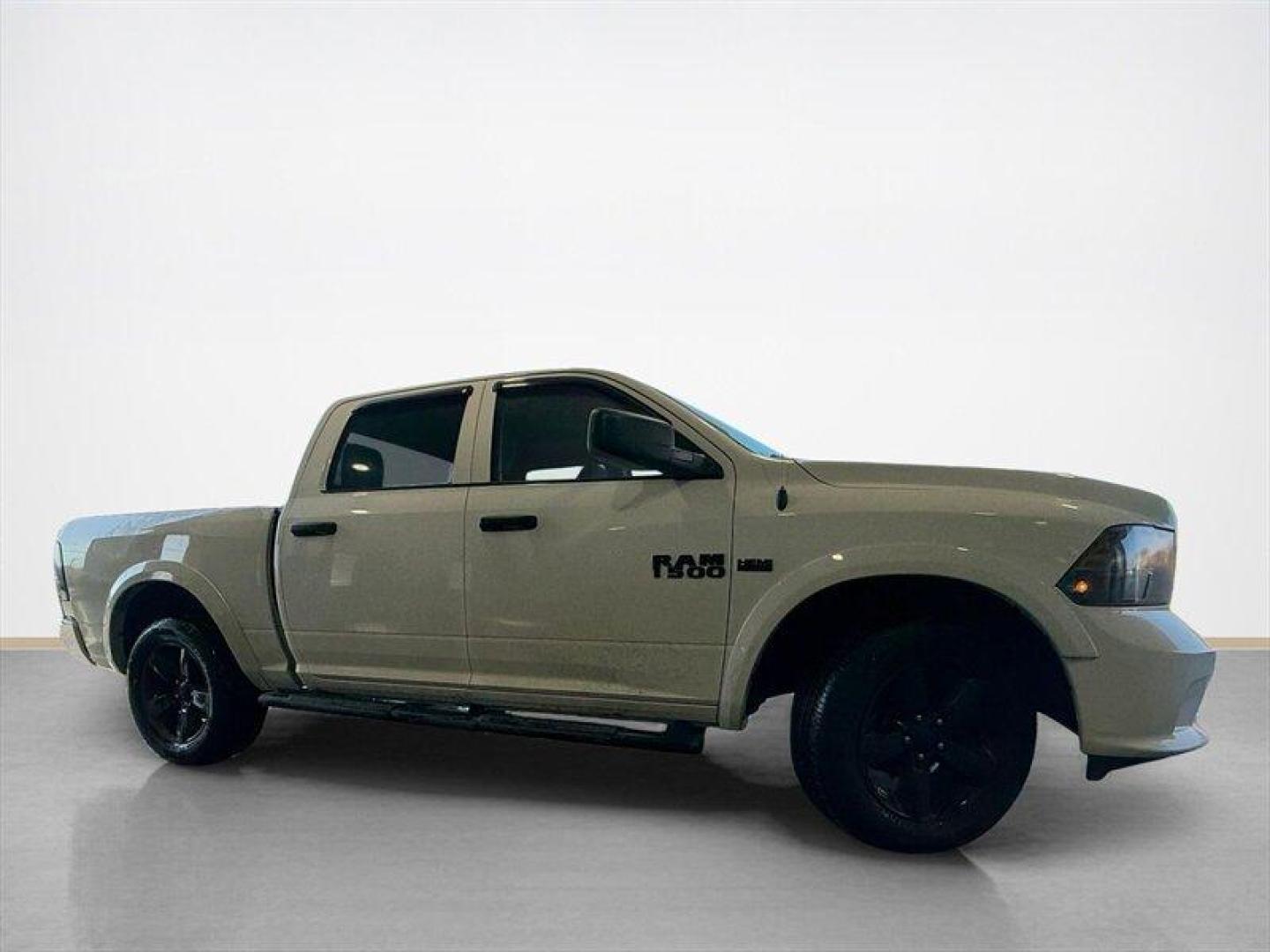 2016 Bright White Clear Coat RAM 1500 Express (1C6RR7KT7GS) with an HEMI 5.7L V8 395hp 410ft. lbs. engine, Automatic transmission, located at 25355 Eames Street, Channahon, IL, 60410, (815) 467-1807, 41.429108, -88.228432 - This isnt just a truck its a whole attitude. Meet this 2016 Ram 1500 Crew Cab 4x4 Night Edition blacked out, leveled up, and ready to make everything else in the lot look a little basic. HEMI power because just enough isnt your style Night Edition package black rims, black badges, blacked-out - Photo#1
