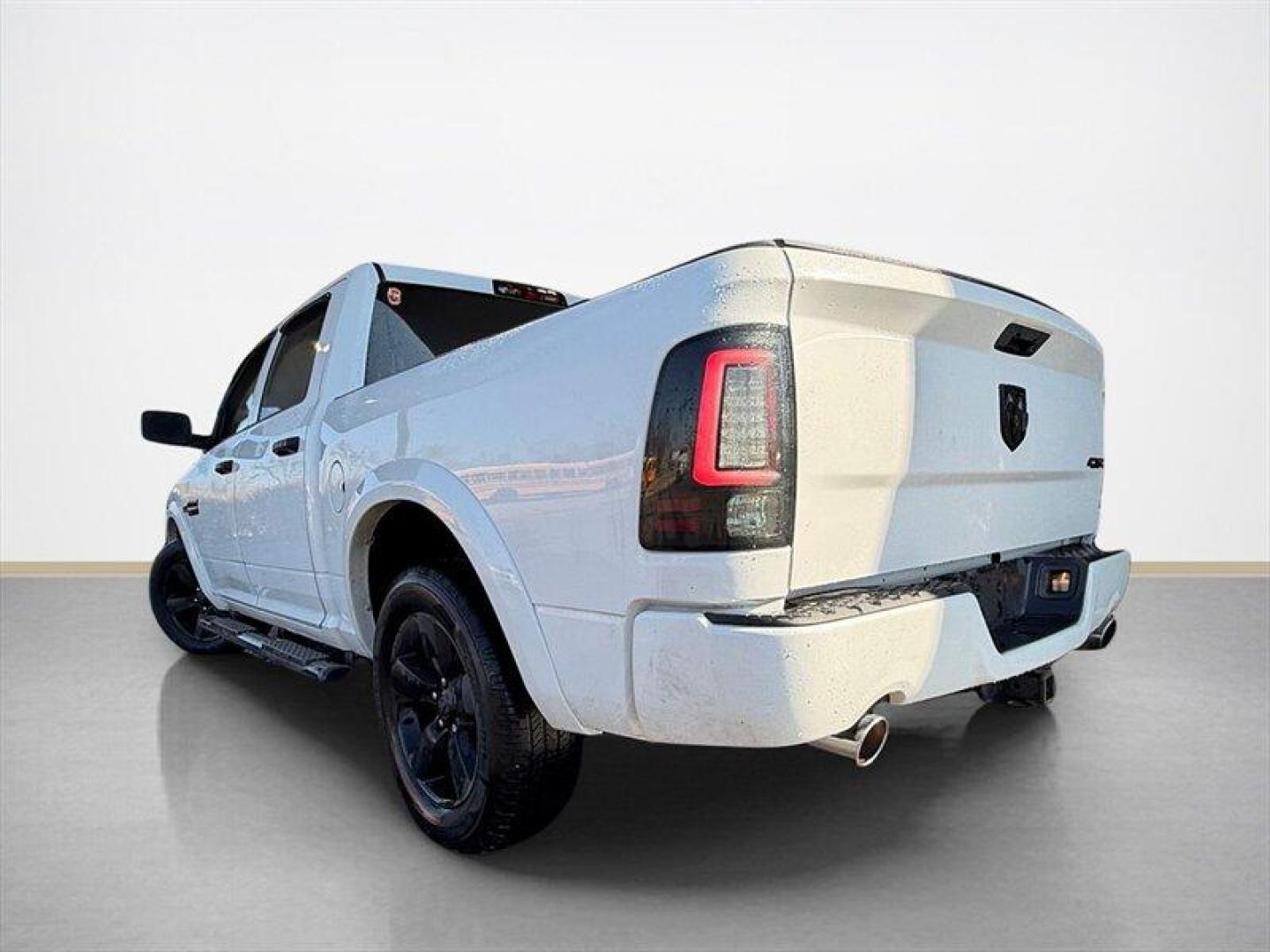 2016 Bright White Clear Coat RAM 1500 Express (1C6RR7KT7GS) with an HEMI 5.7L V8 395hp 410ft. lbs. engine, Automatic transmission, located at 25355 Eames Street, Channahon, IL, 60410, (815) 467-1807, 41.429108, -88.228432 - This isnt just a truck its a whole attitude. Meet this 2016 Ram 1500 Crew Cab 4x4 Night Edition blacked out, leveled up, and ready to make everything else in the lot look a little basic. HEMI power because just enough isnt your style Night Edition package black rims, black badges, blacked-out - Photo#5
