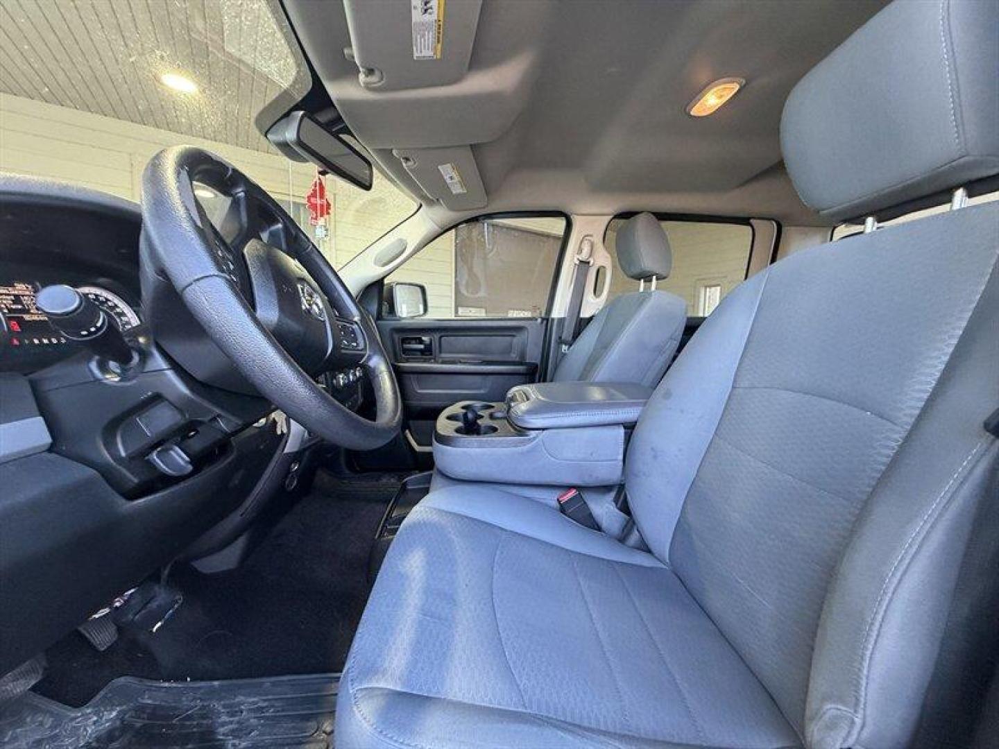 2016 Bright White Clear Coat RAM 1500 Tradesman Night Edition (1C6RR7KT7GS) with an HEMI 5.7L V8 395hp 410ft. lbs. engine, Automatic transmission, located at 25355 Eames Street, Channahon, IL, 60410, (815) 467-1807, 41.429108, -88.228432 - This isnt just a truck its a whole attitude. Meet this 2016 Ram 1500 Crew Cab 4x4 Night Edition blacked out, leveled up, and ready to make everything else in the lot look a little basic. HEMI power because just enough isnt your style Night Edition package black rims, black badges, blacked-out - Photo#11