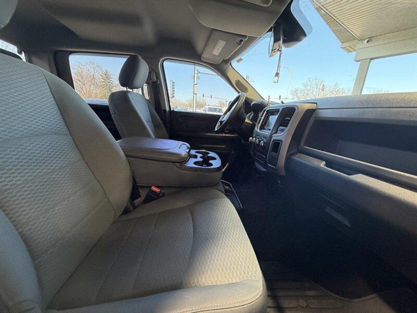 2016 Bright White Clear Coat RAM 1500 Tradesman Night Edition (1C6RR7KT7GS) with an HEMI 5.7L V8 395hp 410ft. lbs. engine, Automatic transmission, located at 25355 Eames Street, Channahon, IL, 60410, (815) 467-1807, 41.429108, -88.228432 - This isnt just a truck its a whole attitude. Meet this 2016 Ram 1500 Crew Cab 4x4 Night Edition blacked out, leveled up, and ready to make everything else in the lot look a little basic. HEMI power because just enough isnt your style Night Edition package black rims, black badges, blacked-out - Photo#14