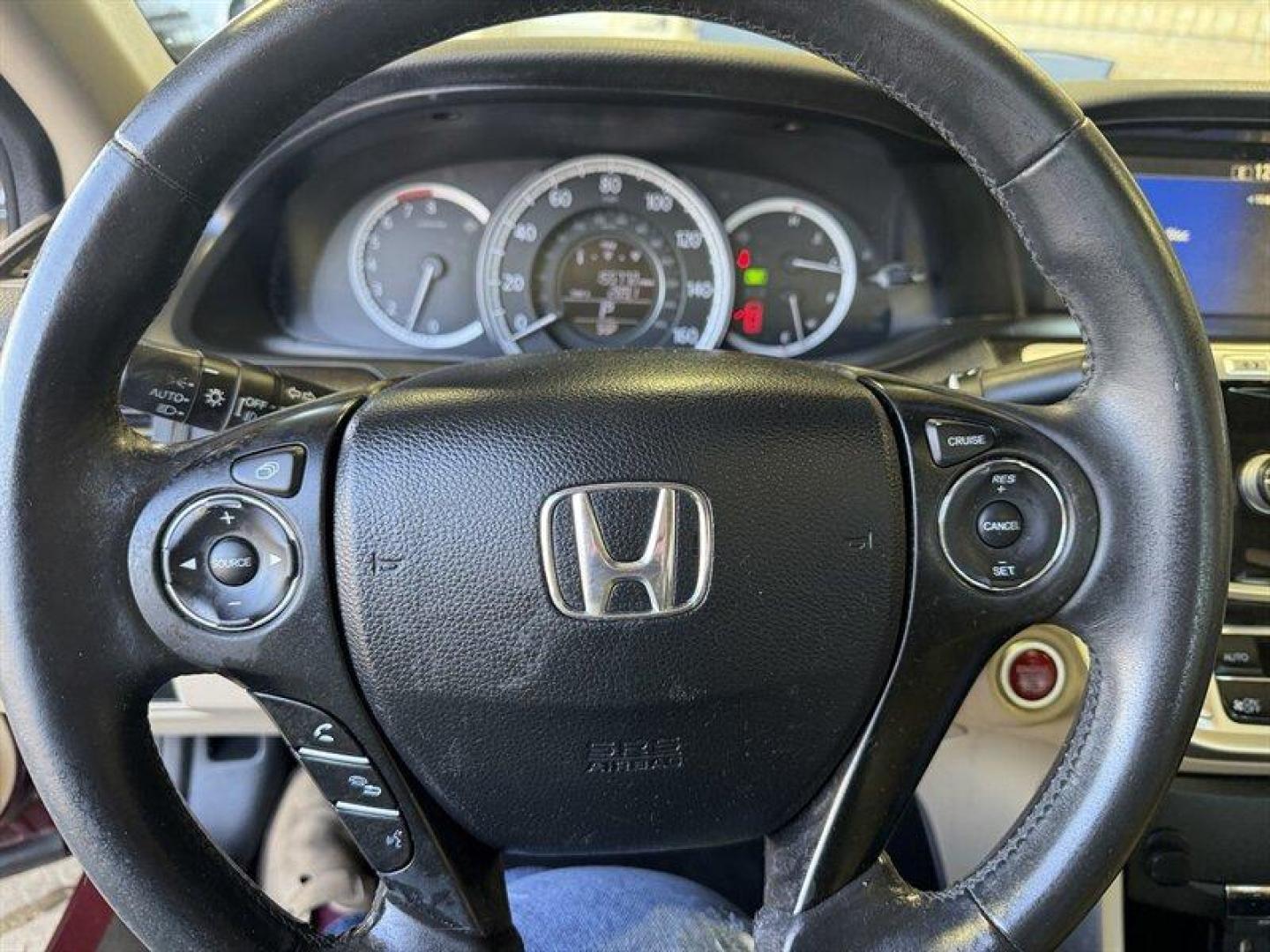 2015 Burgundy Honda Accord EX-L V6 (1HGCR3F8XFA) with an 3.5 engine, Automatic transmission, located at 25355 Eames Street, Channahon, IL, 60410, (815) 467-1807, 41.429108, -88.228432 - Meet the 2015 Honda Accord EX-L V6 the sensible sedan that secretly thinks its a sports car. Under that sleek hood sits a 3.5L V6 that delivers a satisfyingly smooth and eager drive (278 hp, 252 lb-ft), paired to a responsive 6-speed automatic with sport mode and steering-wheel paddle shifters. Yes - Photo#21