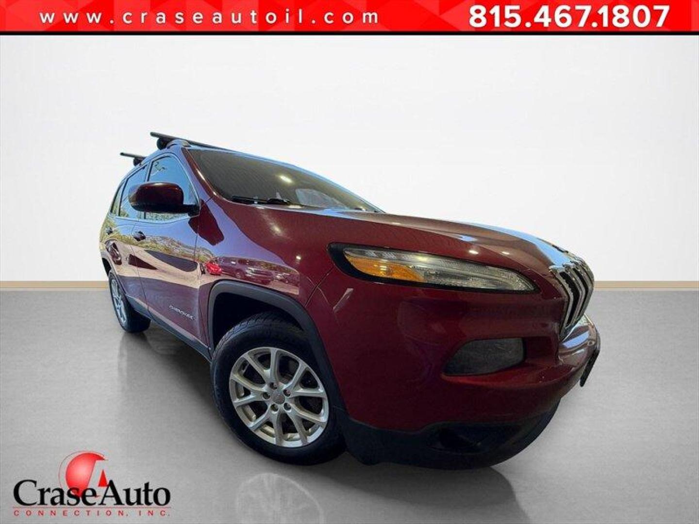 2016 Deep Cherry Red Crystal Pearl Coat Jeep Cherokee Latitude (1C4PJMCB5GW) with an 2.4 engine, Automatic transmission, located at 25355 Eames Street, Channahon, IL, 60410, (815) 467-1807, 41.429108, -88.228432 - Meet your next I actually have my life together ride: a 2016 Jeep Cherokee Latitude dressed in Deep Cherry Red Crystal Pearl Coat with a sleek Black interior and a sunroof that says, Yes, Ill be fabulous in the rain. Under the hood its powered by the reliable 2.4-liter four-cylinder that balances ev - Photo#0