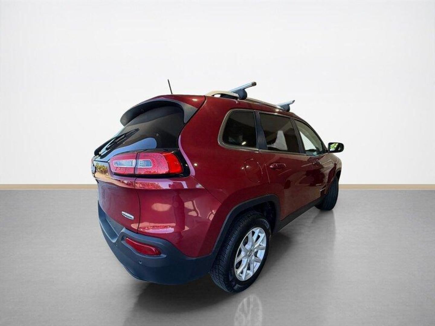 2016 Deep Cherry Red Crystal Pearl Coat Jeep Cherokee Latitude (1C4PJMCB5GW) with an 2.4 engine, Automatic transmission, located at 25355 Eames Street, Channahon, IL, 60410, (815) 467-1807, 41.429108, -88.228432 - Meet your next I actually have my life together ride: a 2016 Jeep Cherokee Latitude dressed in Deep Cherry Red Crystal Pearl Coat with a sleek Black interior and a sunroof that says, Yes, Ill be fabulous in the rain. Under the hood its powered by the reliable 2.4-liter four-cylinder that balances ev - Photo#3