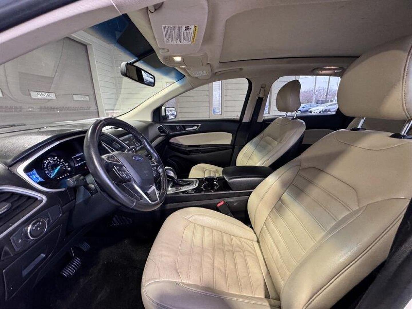 2015 Oxford White Ford Edge SEL (2FMTK4J9XFB) with an EcoBoost 2.0L Turbo I4 245hp 275ft. lbs. engine, Automatic transmission, located at 25355 Eames Street, Channahon, IL, 60410, (815) 467-1807, 41.429108, -88.228432 - This 2015 Ford Edge SEL offers a perfect combination of comfort, versatility, and everyday practicality. Taken in as a local trade-in, this Edge has been well cared for and is ready for its next owner. With its confident styling and smooth ride, its an excellent choice for families, commuters, or an - Photo#10