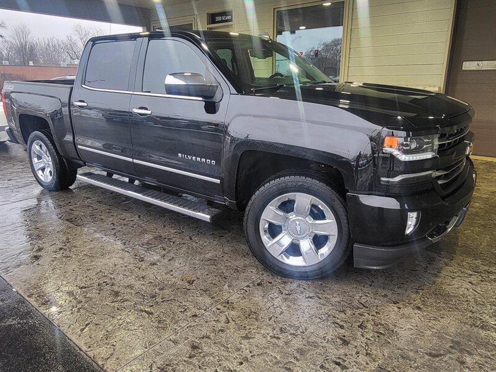 2016 Black Chevrolet Silverado 1500 LTZ 2LZ (3GCUKSEC9GG) with an 5.3 engine, Automatic transmission, located at 25355 Eames Street, Channahon, IL, 60410, (815) 467-1807, 41.429108, -88.228432 - Introducing the impressive 2016 Chevrolet Silverado 1500 LTZ! This powerful truck is equipped with a 5.3 engine that guarantees a smooth and exhilarating ride. With less than 89,000 miles on the odometer, averaging less than 10,000 miles per year, this beauty is ready to take on any adventure! The - Photo #0