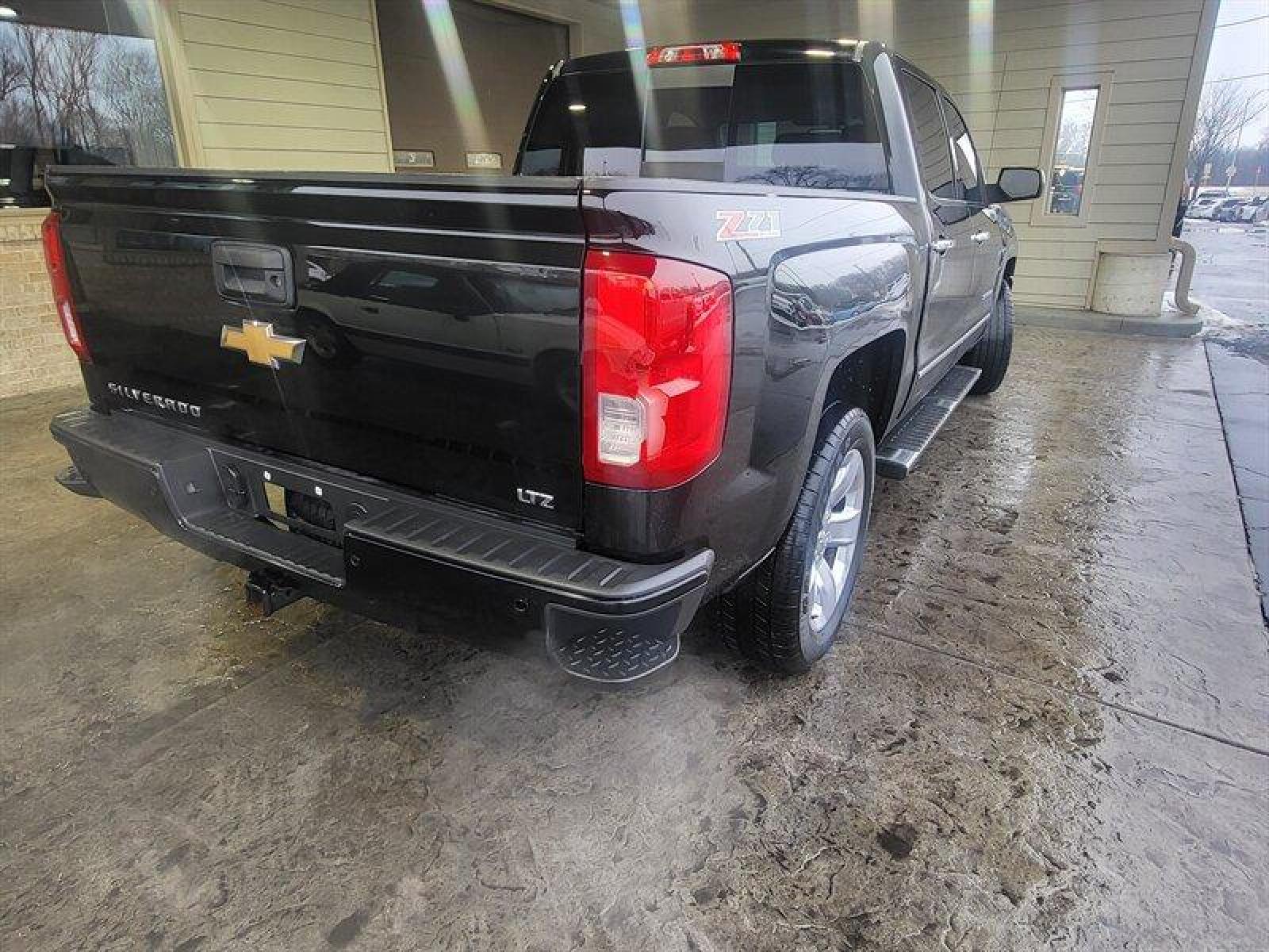 2016 Black Chevrolet Silverado 1500 LTZ 2LZ (3GCUKSEC9GG) with an 5.3 engine, Automatic transmission, located at 25355 Eames Street, Channahon, IL, 60410, (815) 467-1807, 41.429108, -88.228432 - Introducing the impressive 2016 Chevrolet Silverado 1500 LTZ! This powerful truck is equipped with a 5.3 engine that guarantees a smooth and exhilarating ride. With less than 89,000 miles on the odometer, averaging less than 10,000 miles per year, this beauty is ready to take on any adventure! The - Photo #2