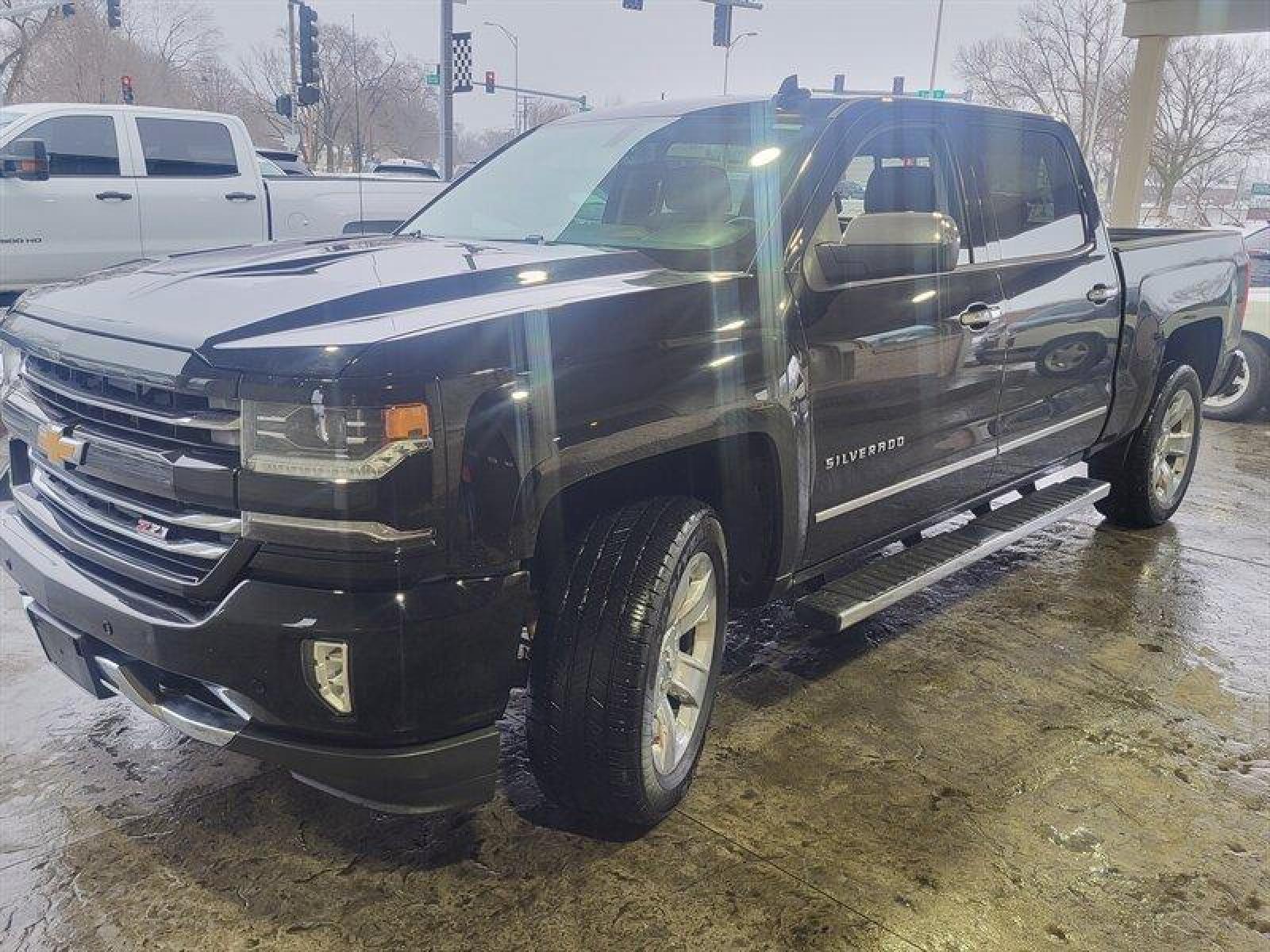 2016 Black Chevrolet Silverado 1500 LTZ 2LZ (3GCUKSEC9GG) with an 5.3 engine, Automatic transmission, located at 25355 Eames Street, Channahon, IL, 60410, (815) 467-1807, 41.429108, -88.228432 - Introducing the impressive 2016 Chevrolet Silverado 1500 LTZ! This powerful truck is equipped with a 5.3 engine that guarantees a smooth and exhilarating ride. With less than 89,000 miles on the odometer, averaging less than 10,000 miles per year, this beauty is ready to take on any adventure! The - Photo #6