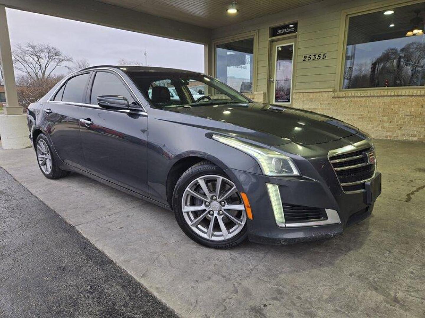 2018 Satin Steel Metallic Cadillac CTS 3.6L Luxury (1G6AR5SS0J0) with an 3.6 engine, Automatic transmission, located at 25355 Eames Street, Channahon, IL, 60410, (815) 467-1807, 41.429108, -88.228432 - Photo#0