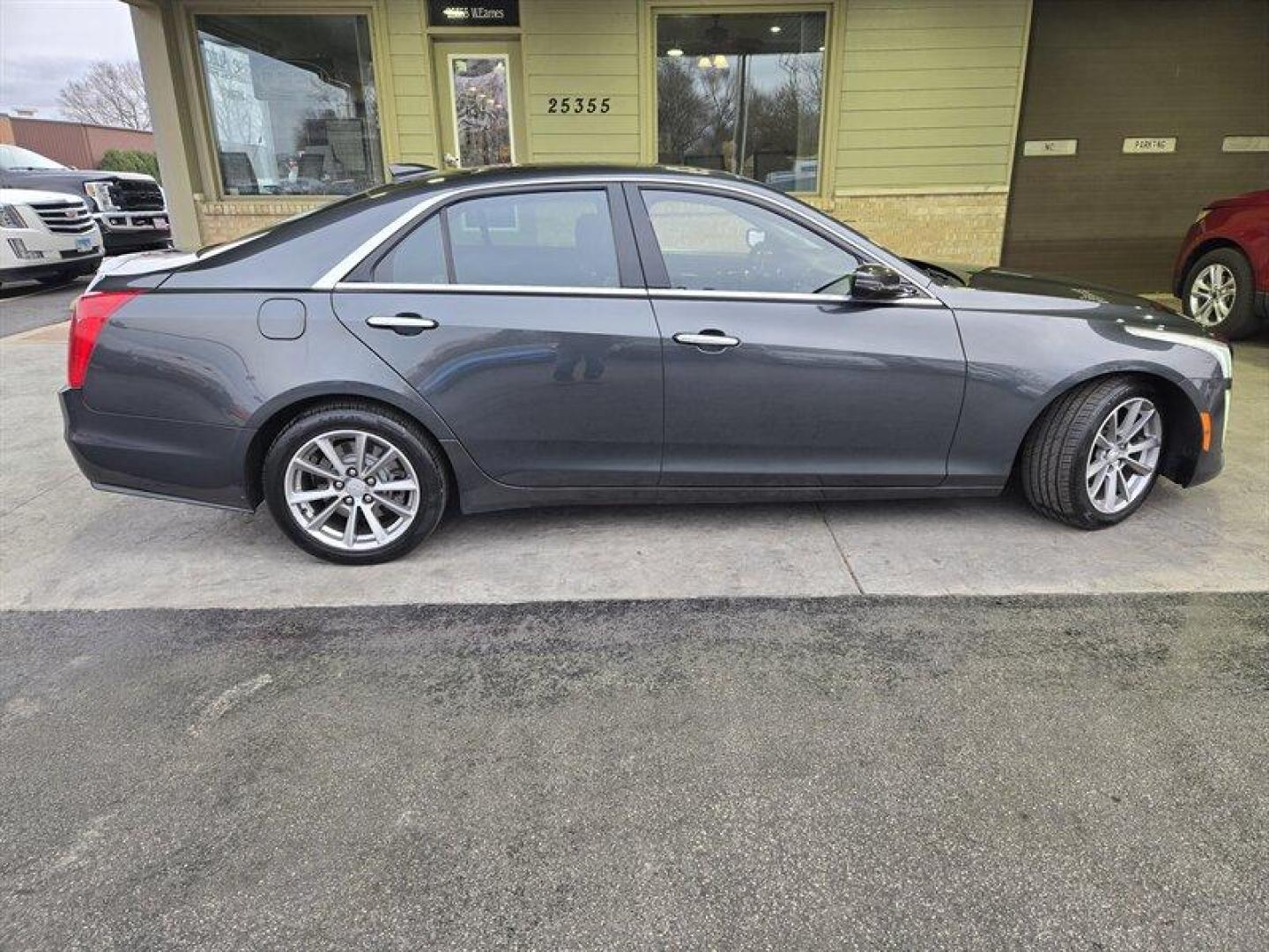 2018 Satin Steel Metallic Cadillac CTS 3.6L Luxury (1G6AR5SS0J0) with an 3.6 engine, Automatic transmission, located at 25355 Eames Street, Channahon, IL, 60410, (815) 467-1807, 41.429108, -88.228432 - Photo#1
