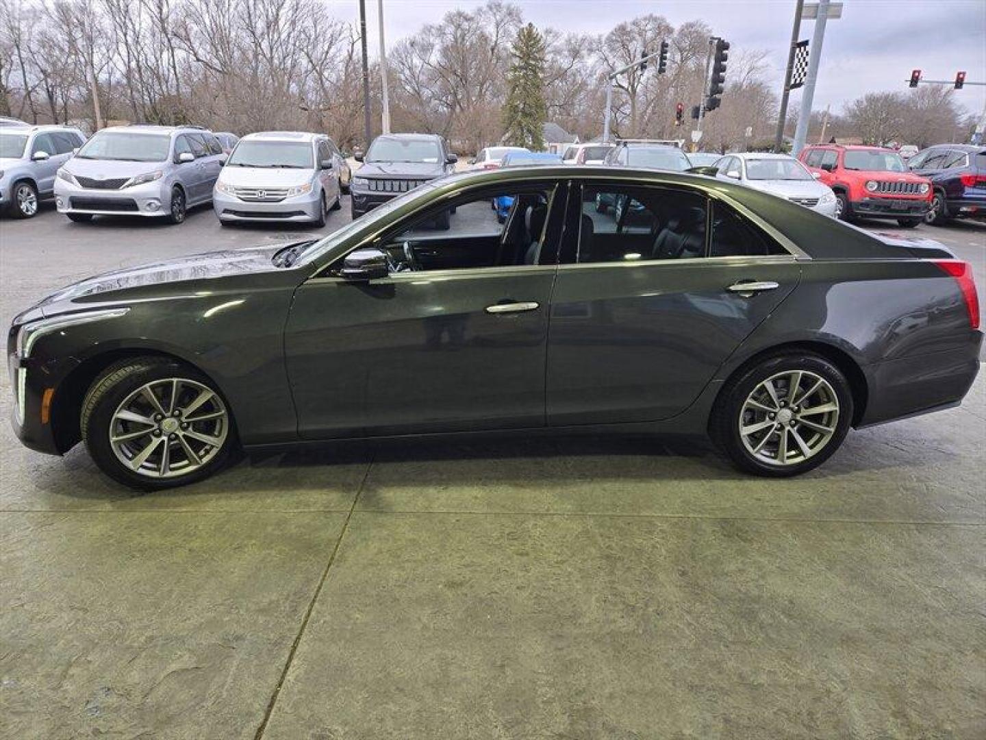 2018 Satin Steel Metallic Cadillac CTS 3.6L Luxury (1G6AR5SS0J0) with an 3.6 engine, Automatic transmission, located at 25355 Eames Street, Channahon, IL, 60410, (815) 467-1807, 41.429108, -88.228432 - Photo#5