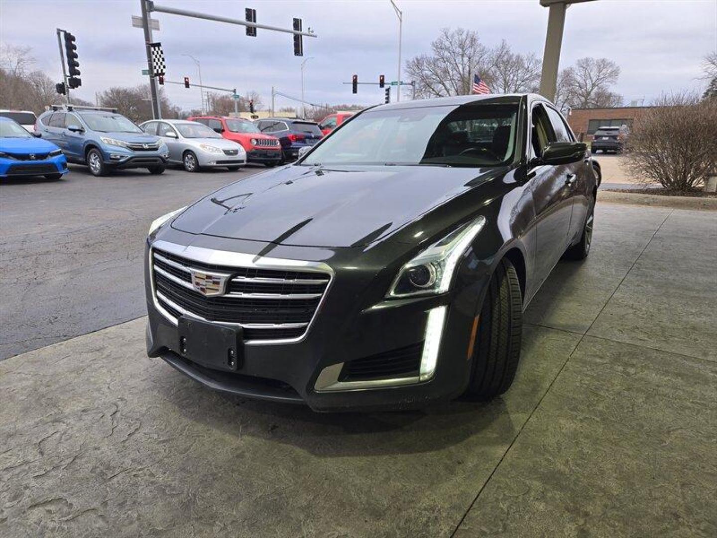 2018 Satin Steel Metallic Cadillac CTS 3.6L Luxury (1G6AR5SS0J0) with an 3.6 engine, Automatic transmission, located at 25355 Eames Street, Channahon, IL, 60410, (815) 467-1807, 41.429108, -88.228432 - Photo#6