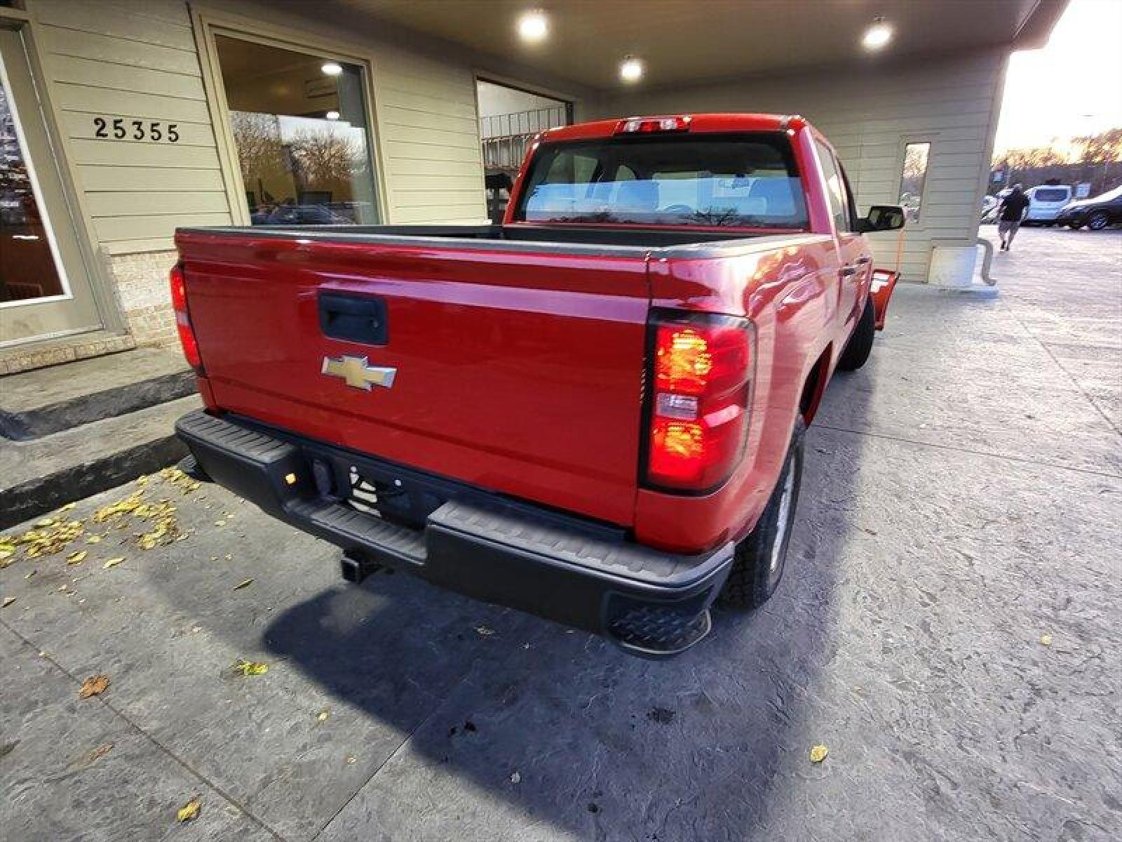 2014 Dark Toreador Red Chevrolet Silverado 1500 Work Truck (3GCUKPEC8EG) with an EcoTec3 5.3L Flex Fuel V8 355hp 383ft. lbs. engine, Automatic transmission, located at 25355 Eames Street, Channahon, IL, 60410, (815) 467-1807, 41.429108, -88.228432 - Photo #5