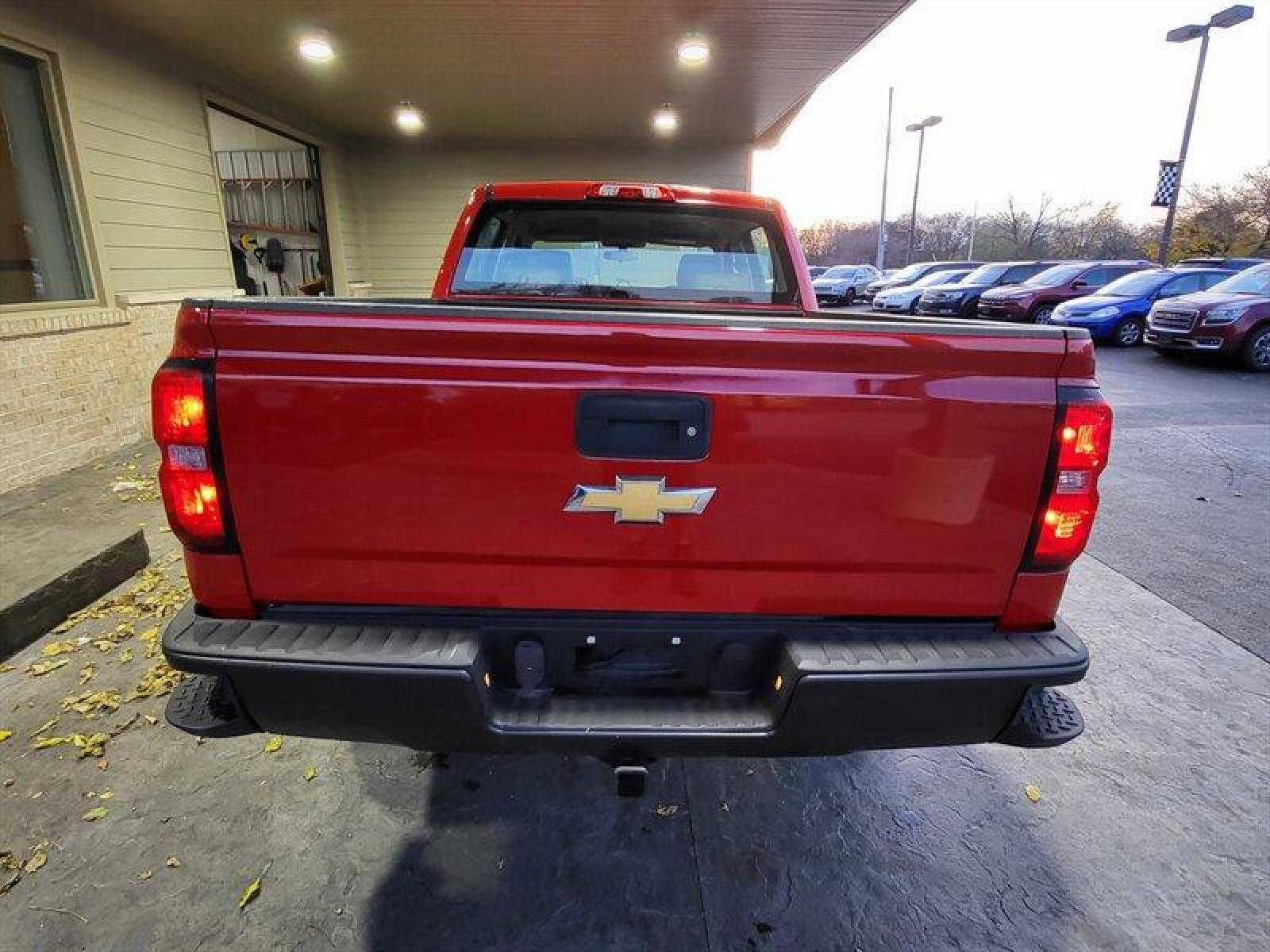 2014 Dark Toreador Red Chevrolet Silverado 1500 Work Truck (3GCUKPEC8EG) with an EcoTec3 5.3L Flex Fuel V8 355hp 383ft. lbs. engine, Automatic transmission, located at 25355 Eames Street, Channahon, IL, 60410, (815) 467-1807, 41.429108, -88.228432 - Photo #6