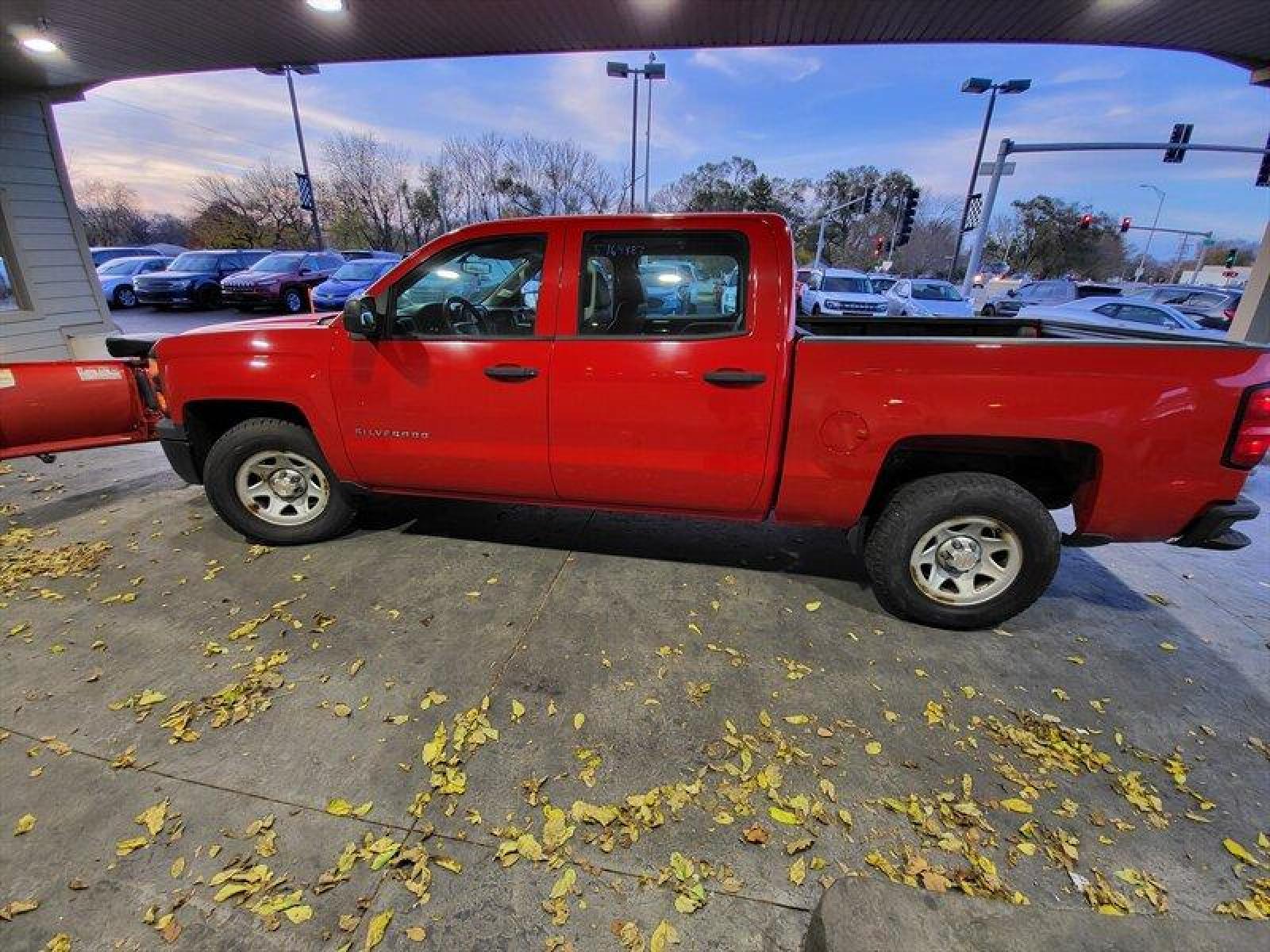 2014 Dark Toreador Red Chevrolet Silverado 1500 Work Truck (3GCUKPEC8EG) with an EcoTec3 5.3L Flex Fuel V8 355hp 383ft. lbs. engine, Automatic transmission, located at 25355 Eames Street, Channahon, IL, 60410, (815) 467-1807, 41.429108, -88.228432 - Photo #10