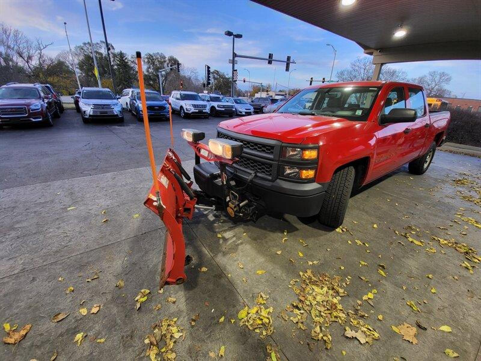 2014 Dark Toreador Red Chevrolet Silverado 1500 Work Truck (3GCUKPEC8EG) with an EcoTec3 5.3L Flex Fuel V8 355hp 383ft. lbs. engine, Automatic transmission, located at 25355 Eames Street, Channahon, IL, 60410, (815) 467-1807, 41.429108, -88.228432 - Photo #13