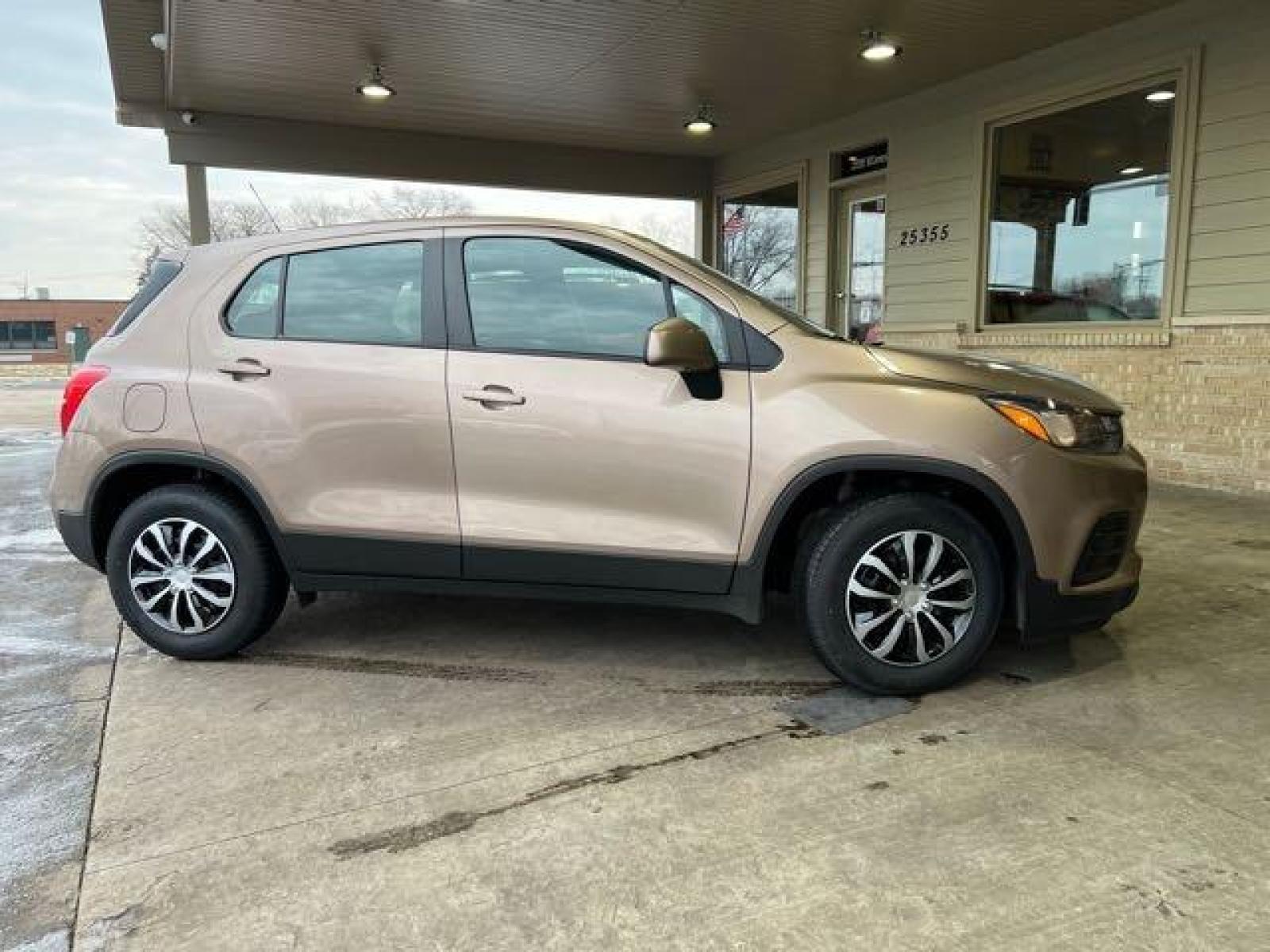 2018 Tan Chevrolet Trax LS (3GNCJKSB5JL) with an Ecotec 1.4L Turbo I4 138hp 148ft. lbs. engine, Automatic transmission, located at 25355 Eames Street, Channahon, IL, 60410, (815) 467-1807, 41.429108, -88.228432 - CLEAN LOW MILE TRAX! BACK UP CAMERA! NEW TIRES! Auto, all power, tilt, a/c, alloy wheels, keyless entry and more! If youre ready for a different, no hassle and pleasant car buying experience, then give us a chance! Were breaking the standard Car Sales mold and making one of our very own youll be - Photo #1