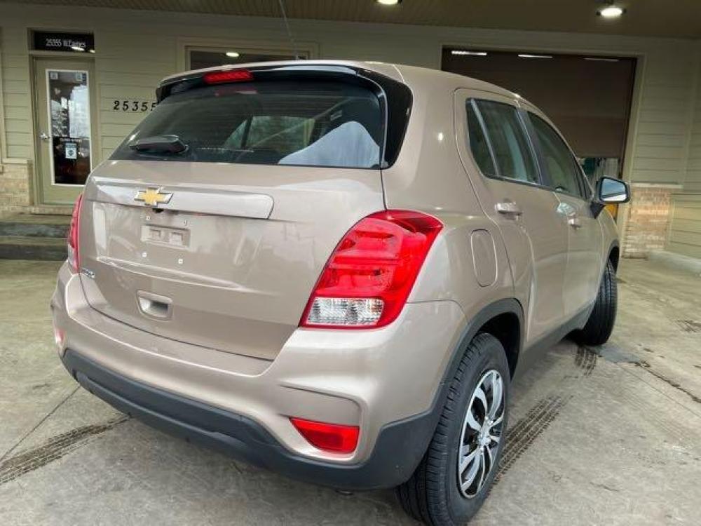 2018 Tan Chevrolet Trax LS (3GNCJKSB5JL) with an Ecotec 1.4L Turbo I4 138hp 148ft. lbs. engine, Automatic transmission, located at 25355 Eames Street, Channahon, IL, 60410, (815) 467-1807, 41.429108, -88.228432 - Photo #2