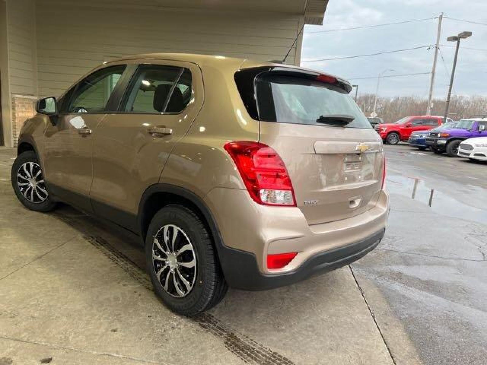 2018 Tan Chevrolet Trax LS (3GNCJKSB5JL) with an Ecotec 1.4L Turbo I4 138hp 148ft. lbs. engine, Automatic transmission, located at 25355 Eames Street, Channahon, IL, 60410, (815) 467-1807, 41.429108, -88.228432 - Photo #4
