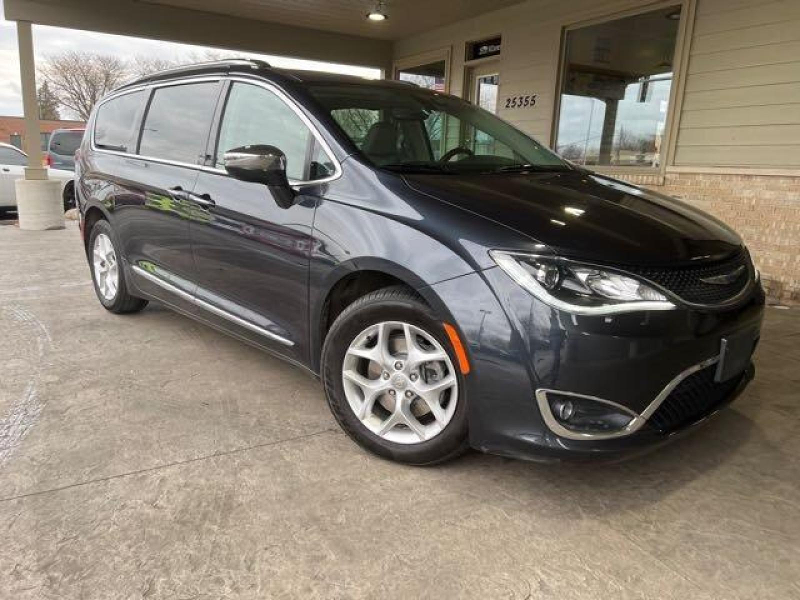 2020 Granite Crystal Metallic Clear Coat Chrysler Pacifica Limited (2C4RC1GG6LR) with an Pentastar 3.6L V6 287hp 262ft. lbs. engine, Automatic transmission, located at 25355 Eames Street, Channahon, IL, 60410, (815) 467-1807, 41.429108, -88.228432 - CLEAN LOADED PACIFICA! HEATED AND COOLED LEATHER! NAVIGATION! SUNROOF! BACK UP CAMERA! REMOTE START! *CPO 3 MONTH/3,000 MILE WARRANTY INCLUDED* Auto, all power, tilt, cruise, a/c, alloy wheels, keyless entry and more! If youre ready for a different, no hassle and pleasant car buying experience, then - Photo #0