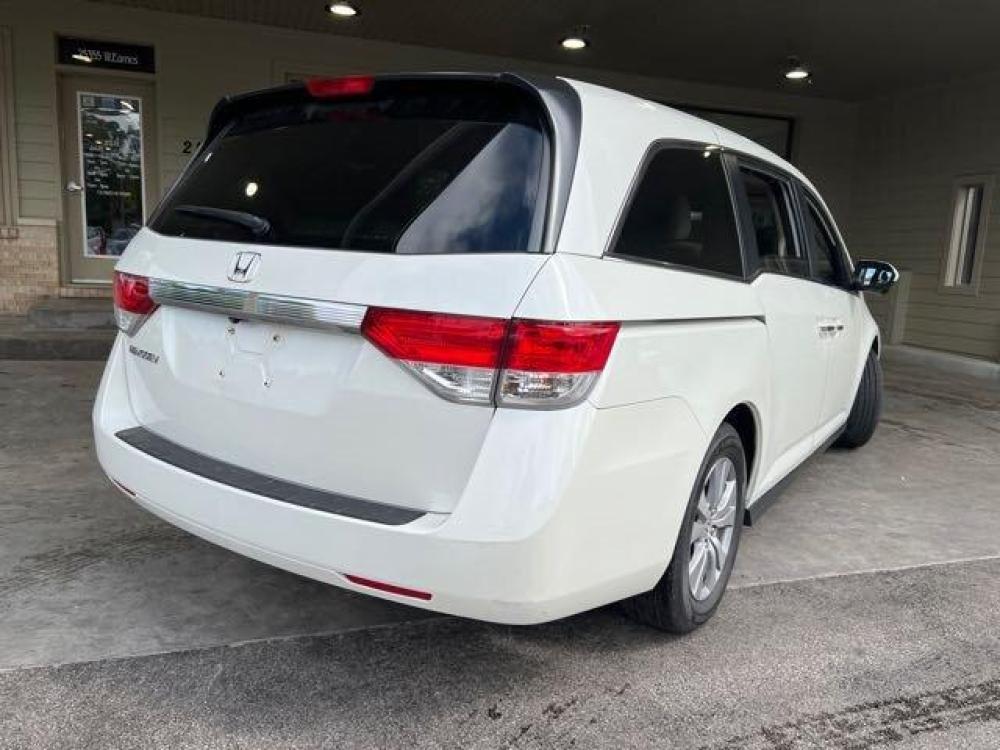 2017 White Diamond Pearl Honda Odyssey EX-L (5FNRL5H66HB) with an 3.5L V6 248hp 250ft. lbs. engine, Automatic transmission, located at 25355 Eames Street, Channahon, IL, 60410, (815) 467-1807, 41.429108, -88.228432 - Photo #2