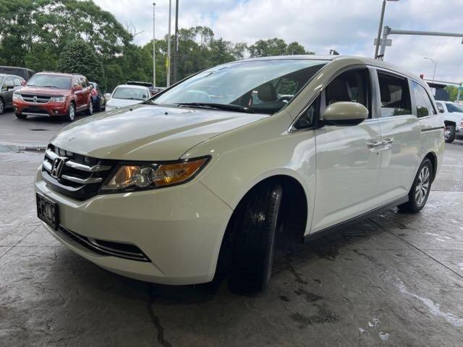 2017 White Diamond Pearl Honda Odyssey EX-L (5FNRL5H66HB) with an 3.5L V6 248hp 250ft. lbs. engine, Automatic transmission, located at 25355 Eames Street, Channahon, IL, 60410, (815) 467-1807, 41.429108, -88.228432 - Auto, all power, tilt, cruise, a/c, alloy wheels, keyless entry and more! If youre ready for a different, no hassle and pleasant car buying experience, then give us a chance! Were breaking the standard Car Sales mold and making one of our very own youll be sure to appreciate! So, why buy from Crase - Photo #8