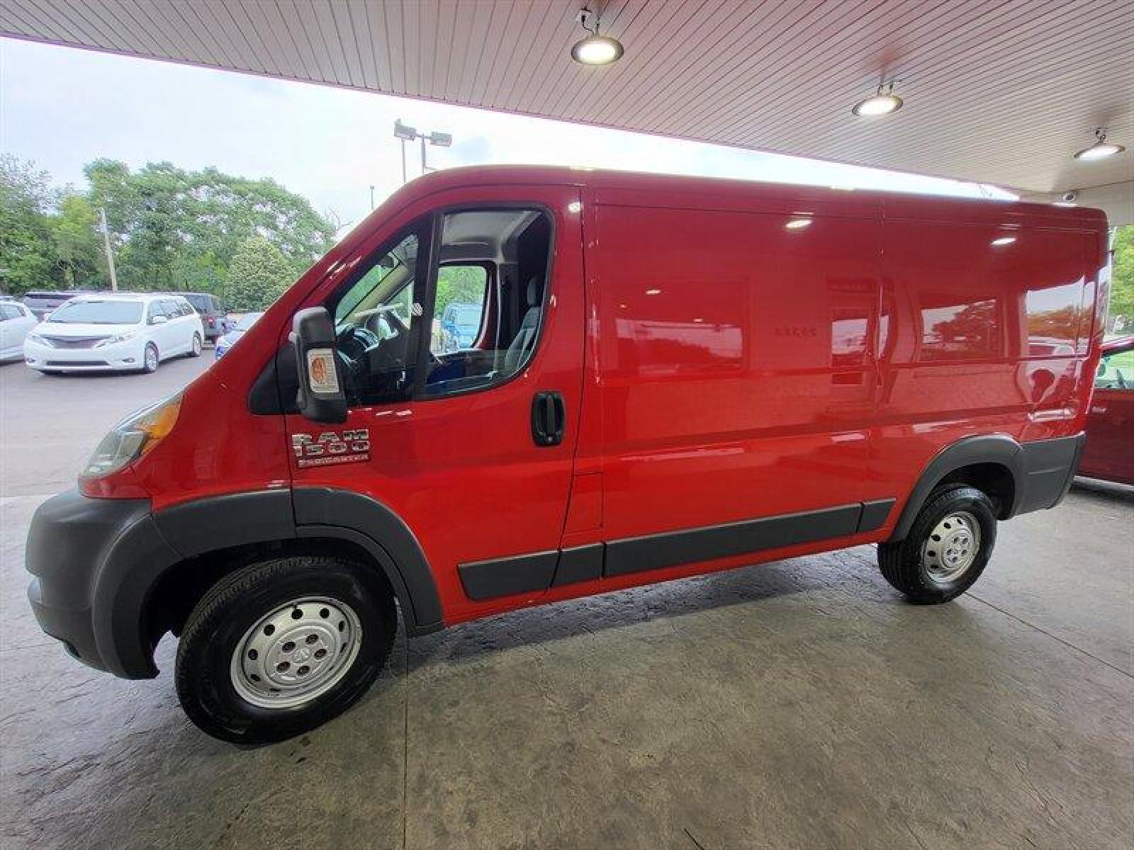 2014 Deep Cherry Red Crystal Pearl Coat Ram ProMaster Cargo 1500 136 WB (3C6TRVAG3EE) with an Pentastar 3.6L V6 280hp 260ft. lbs. engine, Automatic transmission, located at 25355 Eames Street, Channahon, IL, 60410, (815) 467-1807, 41.429108, -88.228432 - Auto, all power, tilt, cruise, a/c, alloy wheels, keyless entry and more! If youre ready for a different, no hassle and pleasant car buying experience, then give us a chance! Were breaking the standard Car Sales mold and making one of our very own youll be sure to appreciate! So, why buy from Crase - Photo #10