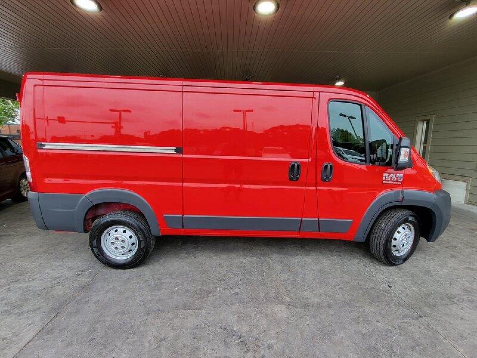 2014 Deep Cherry Red Crystal Pearl Coat Ram ProMaster Cargo 1500 136 WB (3C6TRVAG3EE) with an Pentastar 3.6L V6 280hp 260ft. lbs. engine, Automatic transmission, located at 25355 Eames Street, Channahon, IL, 60410, (815) 467-1807, 41.429108, -88.228432 - Auto, all power, tilt, cruise, a/c, alloy wheels, keyless entry and more! If youre ready for a different, no hassle and pleasant car buying experience, then give us a chance! Were breaking the standard Car Sales mold and making one of our very own youll be sure to appreciate! So, why buy from Crase - Photo #2