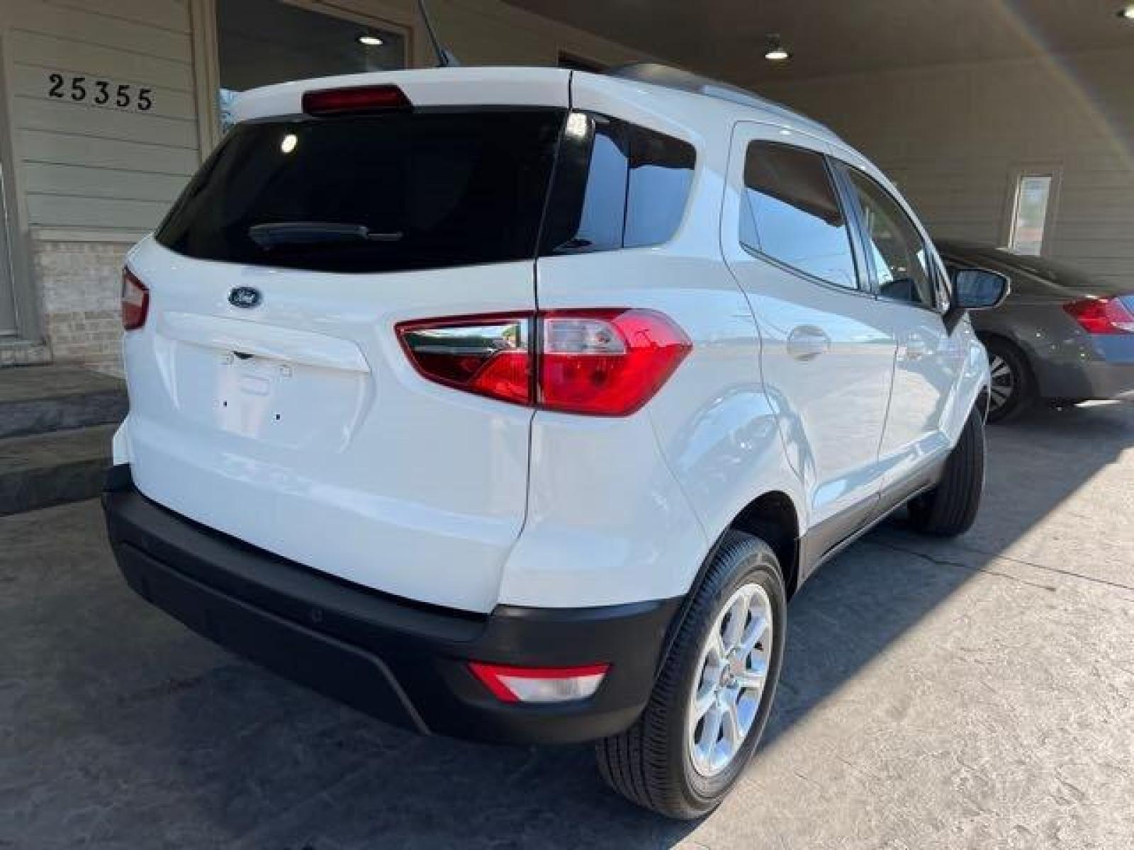 2019 White Platinum Metallic Tri-Coat Ford EcoSport SE (MAJ6S3GL2KC) with an 2.0L I4 166hp 149ft. lbs. engine, Automatic transmission, located at 25355 Eames Street, Channahon, IL, 60410, (815) 467-1807, 41.429108, -88.228432 - CLEAN LOW MILE ECOSPORT! HEATED SEATS! NAVI! SUNROOF! BACK UP CAMERA! Auto, all power, tilt, cruise, a/c, alloy wheels, keyless entry and more! If youre ready for a different, no hassle and pleasant car buying experience, then give us a chance! Were breaking the standard Car Sales mold and making on - Photo #2