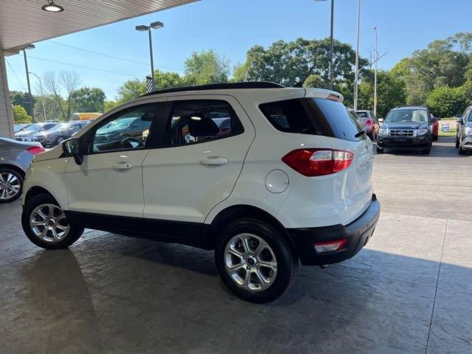 2019 White Platinum Metallic Tri-Coat Ford EcoSport SE (MAJ6S3GL2KC) with an 2.0L I4 166hp 149ft. lbs. engine, Automatic transmission, located at 25355 Eames Street, Channahon, IL, 60410, (815) 467-1807, 41.429108, -88.228432 - Photo #5