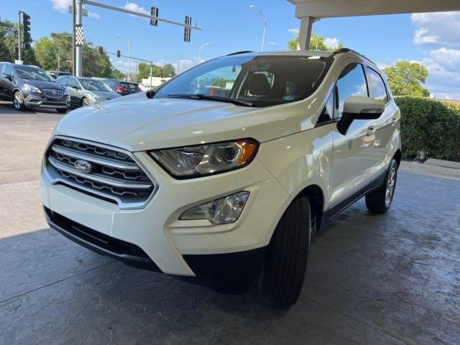 2019 White Platinum Metallic Tri-Coat Ford EcoSport SE (MAJ6S3GL2KC) with an 2.0L I4 166hp 149ft. lbs. engine, Automatic transmission, located at 25355 Eames Street, Channahon, IL, 60410, (815) 467-1807, 41.429108, -88.228432 - CLEAN LOW MILE ECOSPORT! HEATED SEATS! NAVI! SUNROOF! BACK UP CAMERA! Auto, all power, tilt, cruise, a/c, alloy wheels, keyless entry and more! If youre ready for a different, no hassle and pleasant car buying experience, then give us a chance! Were breaking the standard Car Sales mold and making on - Photo #6