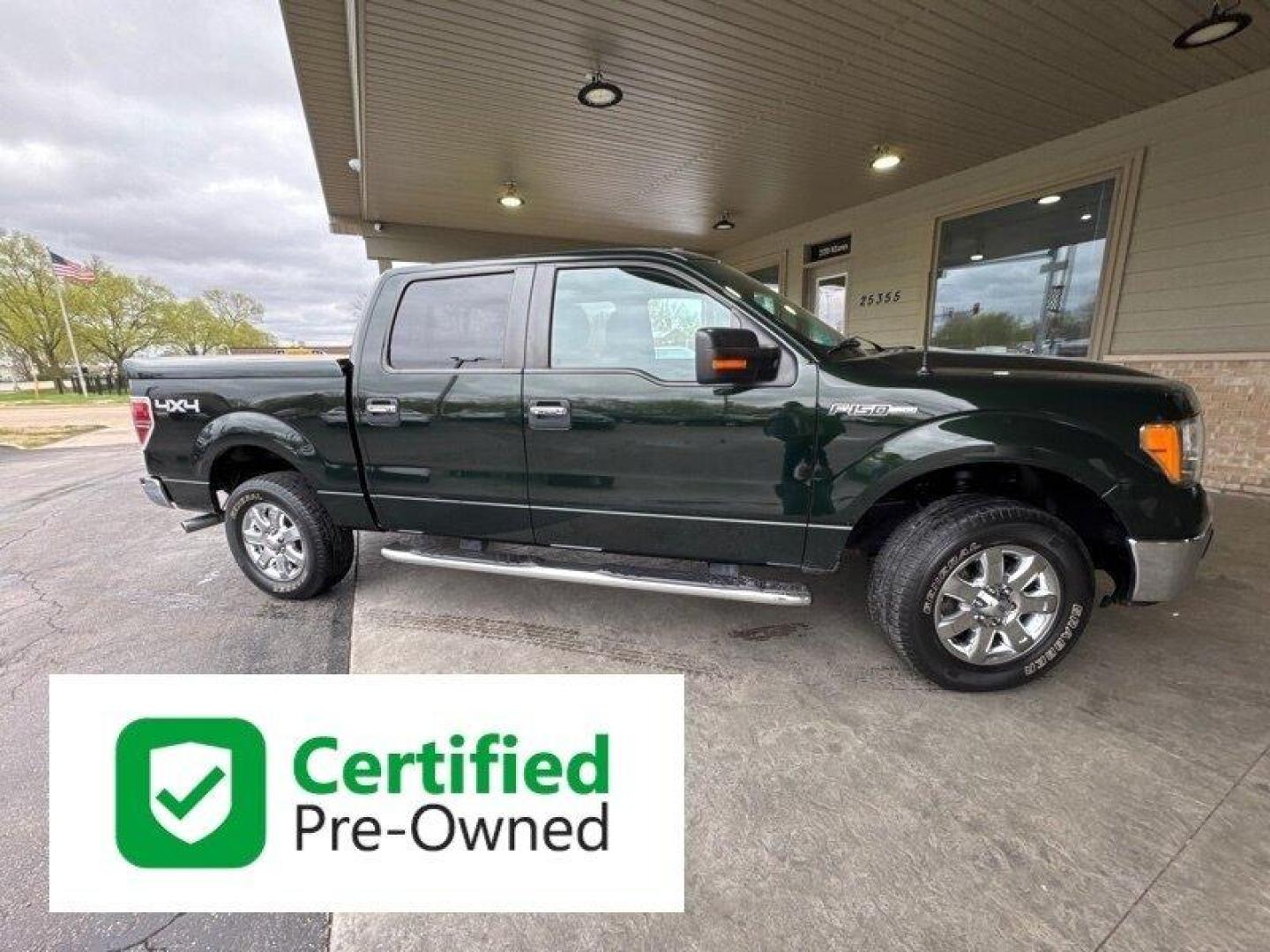2013 Green Gem Metallic Ford F-150 XLT (1FTFW1EF8DF) with an 5.0 engine, Automatic transmission, located at 25355 Eames Street, Channahon, IL, 60410, (815) 467-1807, 41.429108, -88.228432 - Looking for a reliable and powerful truck? Check out this 2013 Ford F-150 XLT with a robust 5.0 engine that offers both strength and efficiency. With its low mileage of below 90,000 miles, averaging less than 7,000 miles per year, this truck is ready to hit the road for many more adventures. The fa - Photo#1
