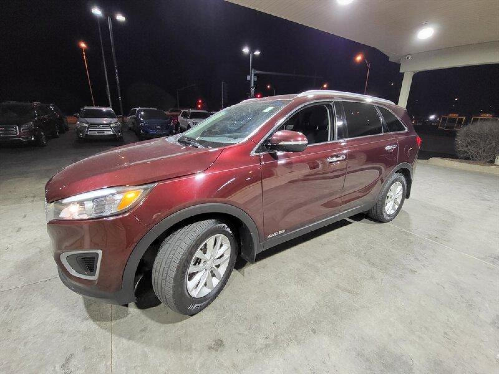 2016 Burgundy Kia Sorento LX V6 (5XYPGDA50GG) with an 3.3L V6 290hp 252ft. lbs. engine, Automatic transmission, located at 25355 Eames Street, Channahon, IL, 60410, (815) 467-1807, 41.429108, -88.228432 - CLEAN 7 PASSENGER AWD KIA! *3 MONTH/3,000 MILE CPO WARRANTY INCLUDED* Auto, all power, tilt, cruise, a/c, alloy wheels, keyless entry and more! If youre ready for a different, no hassle and pleasant car buying experience, then give us a chance! Were breaking the standard Car Sales mold and making on - Photo #12