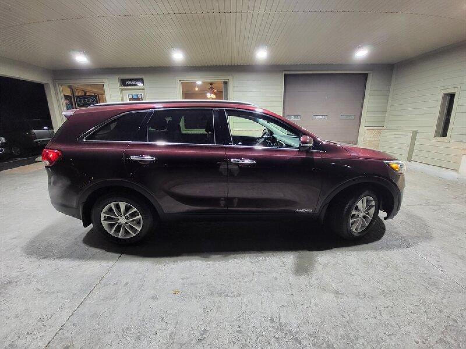 2016 Burgundy Kia Sorento LX V6 (5XYPGDA50GG) with an 3.3L V6 290hp 252ft. lbs. engine, Automatic transmission, located at 25355 Eames Street, Channahon, IL, 60410, (815) 467-1807, 41.429108, -88.228432 - CLEAN 7 PASSENGER AWD KIA! *3 MONTH/3,000 MILE CPO WARRANTY INCLUDED* Auto, all power, tilt, cruise, a/c, alloy wheels, keyless entry and more! If youre ready for a different, no hassle and pleasant car buying experience, then give us a chance! Were breaking the standard Car Sales mold and making on - Photo #3