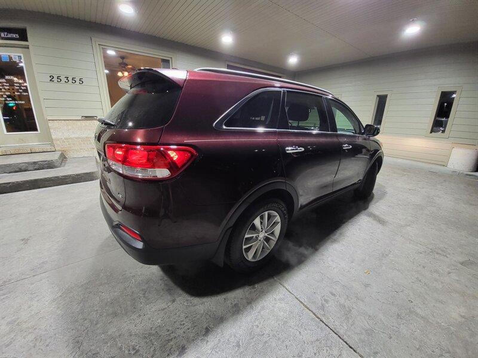 2016 Burgundy Kia Sorento LX V6 (5XYPGDA50GG) with an 3.3L V6 290hp 252ft. lbs. engine, Automatic transmission, located at 25355 Eames Street, Channahon, IL, 60410, (815) 467-1807, 41.429108, -88.228432 - CLEAN 7 PASSENGER AWD KIA! *3 MONTH/3,000 MILE CPO WARRANTY INCLUDED* Auto, all power, tilt, cruise, a/c, alloy wheels, keyless entry and more! If youre ready for a different, no hassle and pleasant car buying experience, then give us a chance! Were breaking the standard Car Sales mold and making on - Photo #5