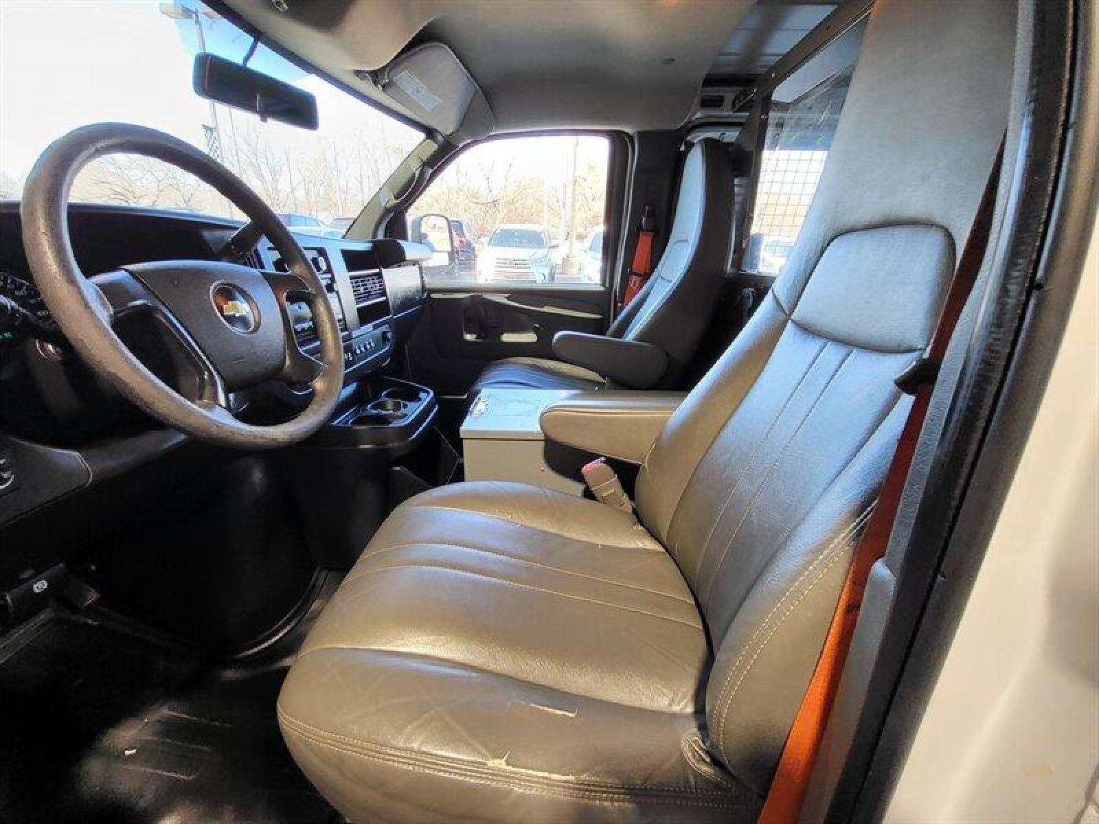 2014 Summit White Chevrolet Express 2500 (1GCWGFCA7E1) with an 4.8L V8 285hp 295ft. lbs. engine, Automatic transmission, located at 25355 Eames Street, Channahon, IL, 60410, (815) 467-1807, 41.429108, -88.228432 - ** POWER PACKAGE, LADDER RACK, BINS. ** Auto, all power, tilt, cruise, a/c, alloy wheels, keyless entry and more! If youre ready for a different, no hassle and pleasant car buying experience, then give us a chance! Were breaking the standard Car Sales mold and making one of our very own youll be sur - Photo #15
