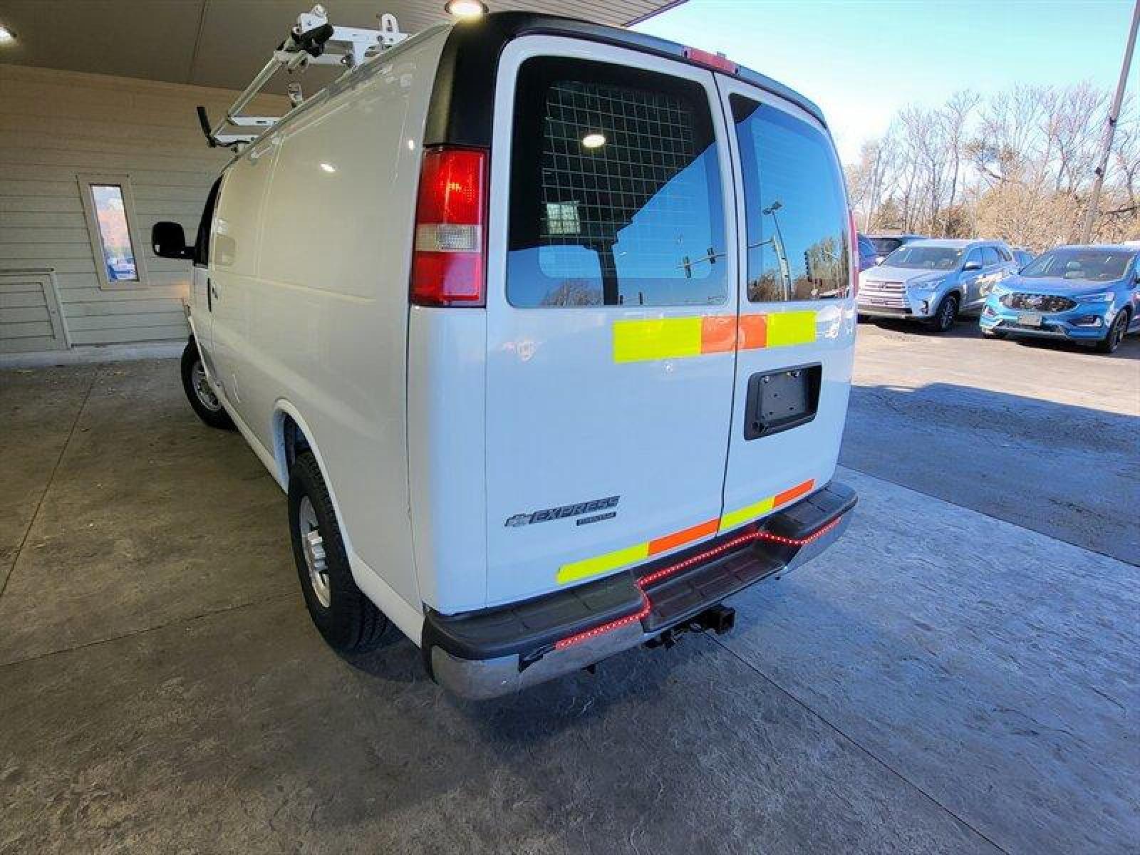 2014 Summit White Chevrolet Express 2500 (1GCWGFCA7E1) with an 4.8L V8 285hp 295ft. lbs. engine, Automatic transmission, located at 25355 Eames Street, Channahon, IL, 60410, (815) 467-1807, 41.429108, -88.228432 - ** POWER PACKAGE, LADDER RACK, BINS. ** Auto, all power, tilt, cruise, a/c, alloy wheels, keyless entry and more! If youre ready for a different, no hassle and pleasant car buying experience, then give us a chance! Were breaking the standard Car Sales mold and making one of our very own youll be sur - Photo #7