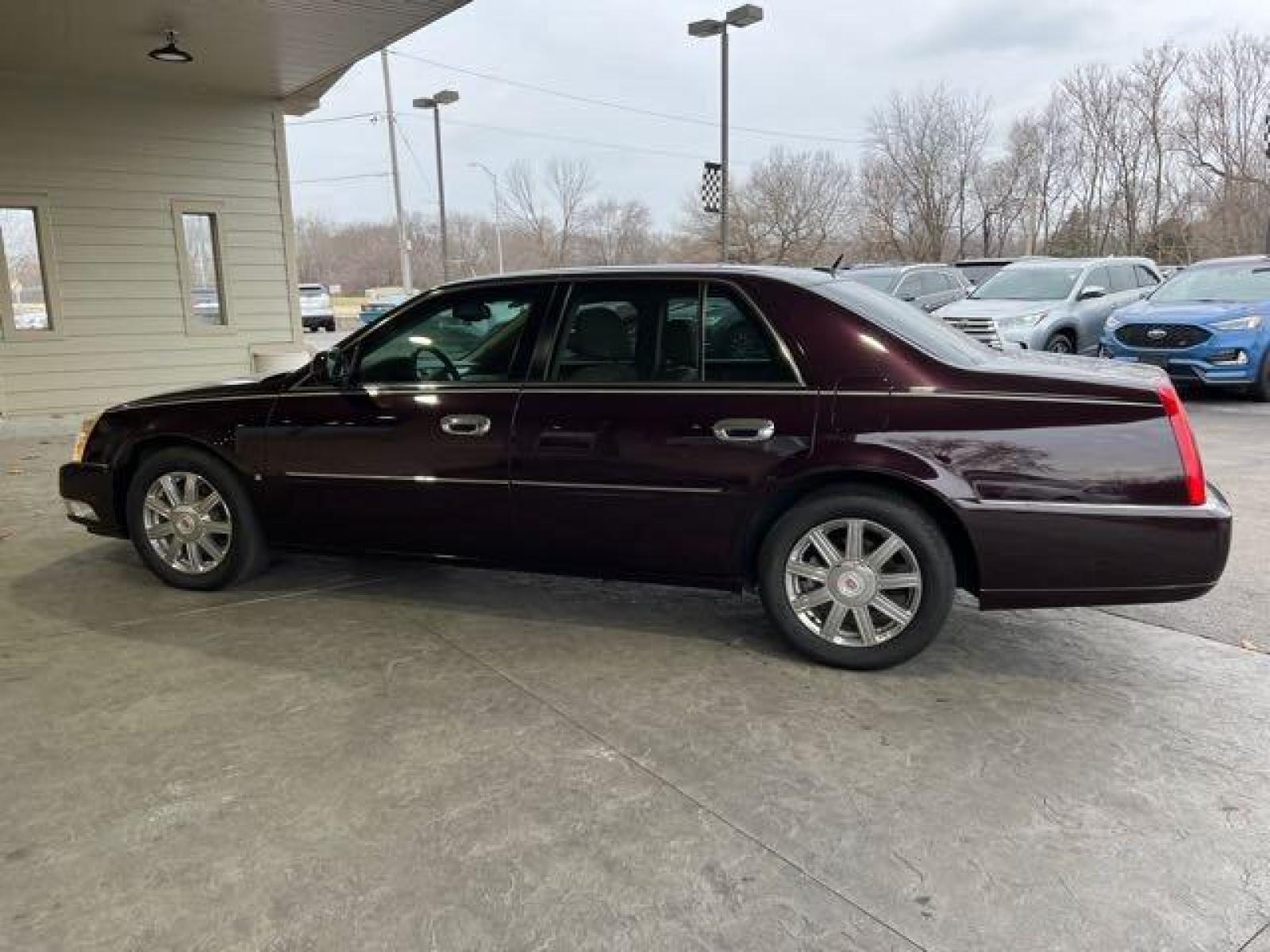 2008 Black Cherry Cadillac DTS Luxury III (1G6KD57Y18U) with an Northstar 4.6L V8 27 engine, Automatic transmission, located at 25355 Eames Street, Channahon, IL, 60410, (815) 467-1807, 41.429108, -88.228432 - CLEAN LOW MILE FLORIDA CAR! HEATED LEATHER FRONT AND REAR! SUNROOF! Auto, all power, tilt, cruise, a/c, alloy wheels, keyless entry and more! If youre ready for a different, no hassle and pleasant car buying experience, then give us a chance! Were breaking the standard Car Sales mold and making one - Photo #5