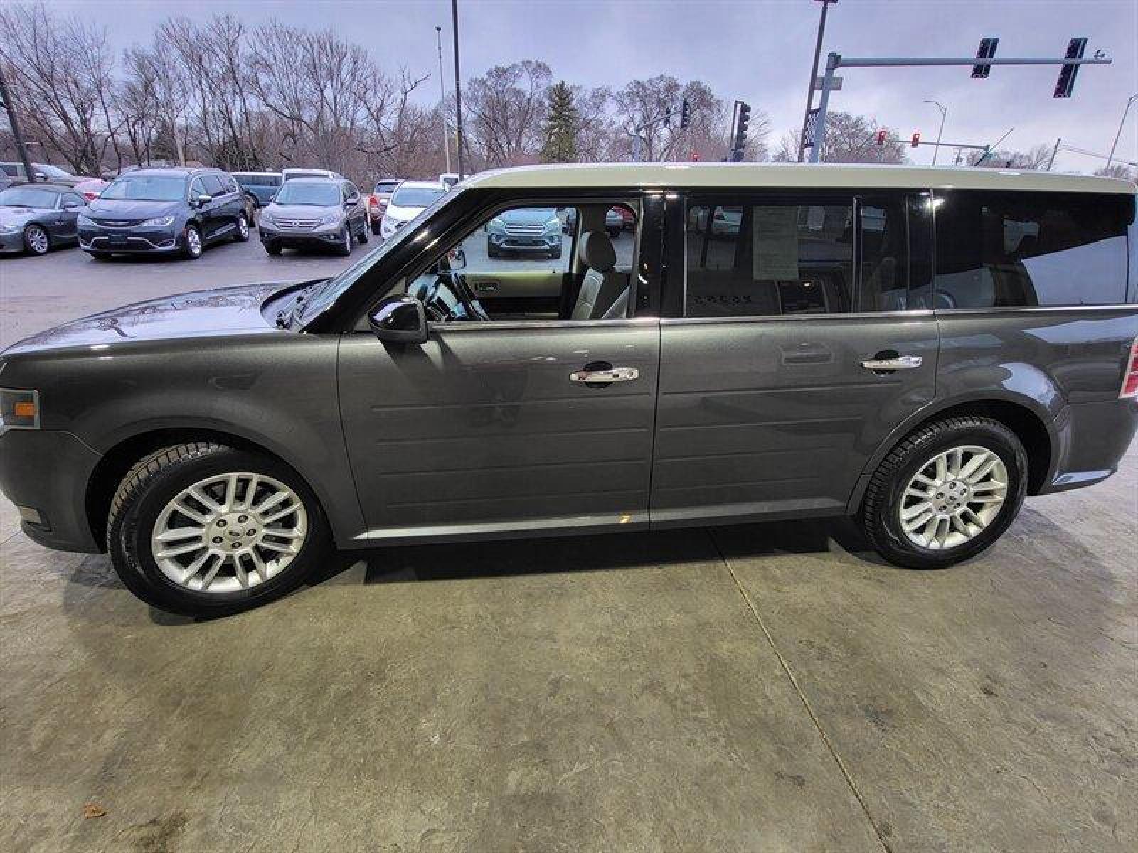 2015 Magnetic Metallic Ford Flex SEL (2FMHK6C85FB) with an 3.5L V6 287hp 254ft. engine, Automatic transmission, located at 25355 Eames Street, Channahon, IL, 60410, (815) 467-1807, 41.429108, -88.228432 - HEATED LEATHER! 7 PASSENGER! Auto, all power, tilt, cruise, a/c, alloy wheels, keyless entry and more! If youre ready for a different, no hassle and pleasant car buying experience, then give us a chance! Were breaking the standard Car Sales mold and making one of our very own youll be sure to apprec - Photo #10