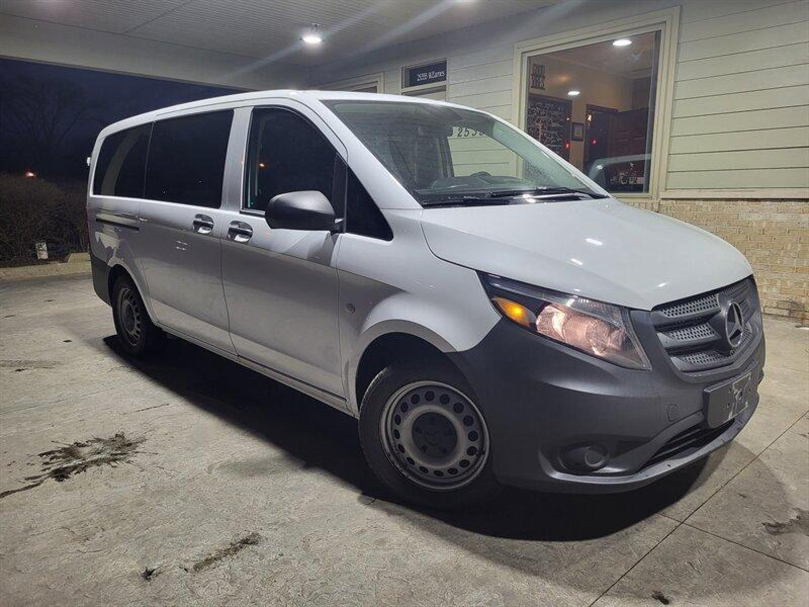 2017 Arctic White Mercedes-Benz Metris Worker Passenger (WD4PG2EE7H3) with an 2.0L Turbo I4 208hp 258ft. lbs. engine, Automatic transmission, located at 25355 Eames Street, Channahon, IL, 60410, (815) 467-1807, 41.429108, -88.228432 - Auto, all power, tilt, cruise, a/c, alloy wheels, keyless entry and more! If youre ready for a different, no hassle and pleasant car buying experience, then give us a chance! Were breaking the standard Car Sales mold and making one of our very own youll be sure to appreciate! So, why buy from Crase - Photo #0