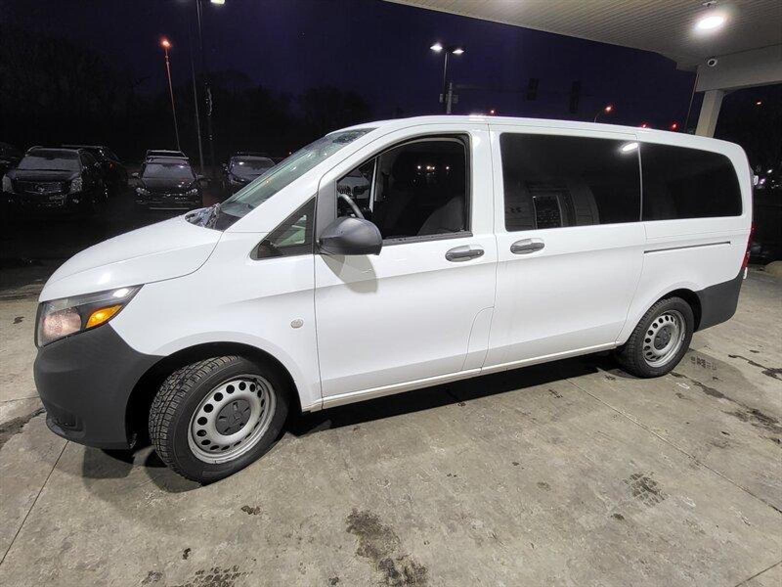 2017 Arctic White Mercedes-Benz Metris Worker Passenger (WD4PG2EE7H3) with an 2.0L Turbo I4 208hp 258ft. lbs. engine, Automatic transmission, located at 25355 Eames Street, Channahon, IL, 60410, (815) 467-1807, 41.429108, -88.228432 - Auto, all power, tilt, cruise, a/c, alloy wheels, keyless entry and more! If youre ready for a different, no hassle and pleasant car buying experience, then give us a chance! Were breaking the standard Car Sales mold and making one of our very own youll be sure to appreciate! So, why buy from Crase - Photo #11
