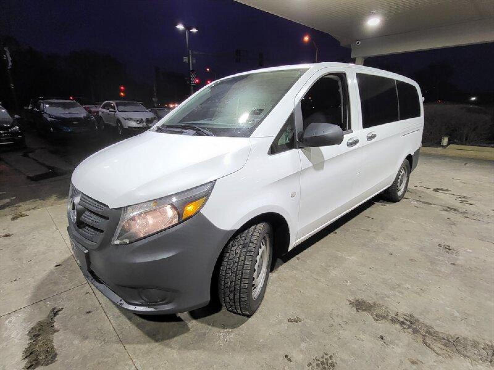 2017 Arctic White Mercedes-Benz Metris Worker Passenger (WD4PG2EE7H3) with an 2.0L Turbo I4 208hp 258ft. lbs. engine, Automatic transmission, located at 25355 Eames Street, Channahon, IL, 60410, (815) 467-1807, 41.429108, -88.228432 - Auto, all power, tilt, cruise, a/c, alloy wheels, keyless entry and more! If youre ready for a different, no hassle and pleasant car buying experience, then give us a chance! Were breaking the standard Car Sales mold and making one of our very own youll be sure to appreciate! So, why buy from Crase - Photo #12