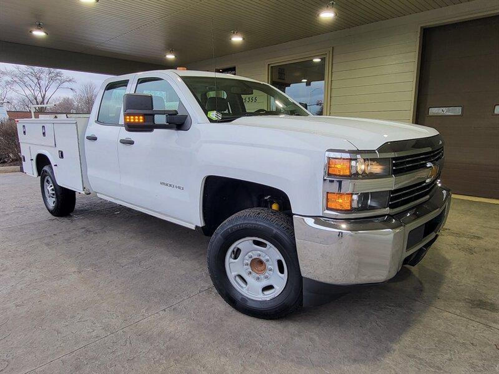 2017 Summit White Chevrolet Silverado 2500 Work Truck (1GB2CUEG8HZ) with an Vortec 6.0L Flex Fuel V8 360hp 380ft. lbs. engine, Automatic transmission, located at 25355 Eames Street, Channahon, IL, 60410, (815) 467-1807, 41.429108, -88.228432 - Auto, all power, tilt, cruise, a/c, alloy wheels, keyless entry and more! If youre ready for a different, no hassle and pleasant car buying experience, then give us a chance! Were breaking the standard Car Sales mold and making one of our very own youll be sure to appreciate! So, why buy from Crase - Photo #0