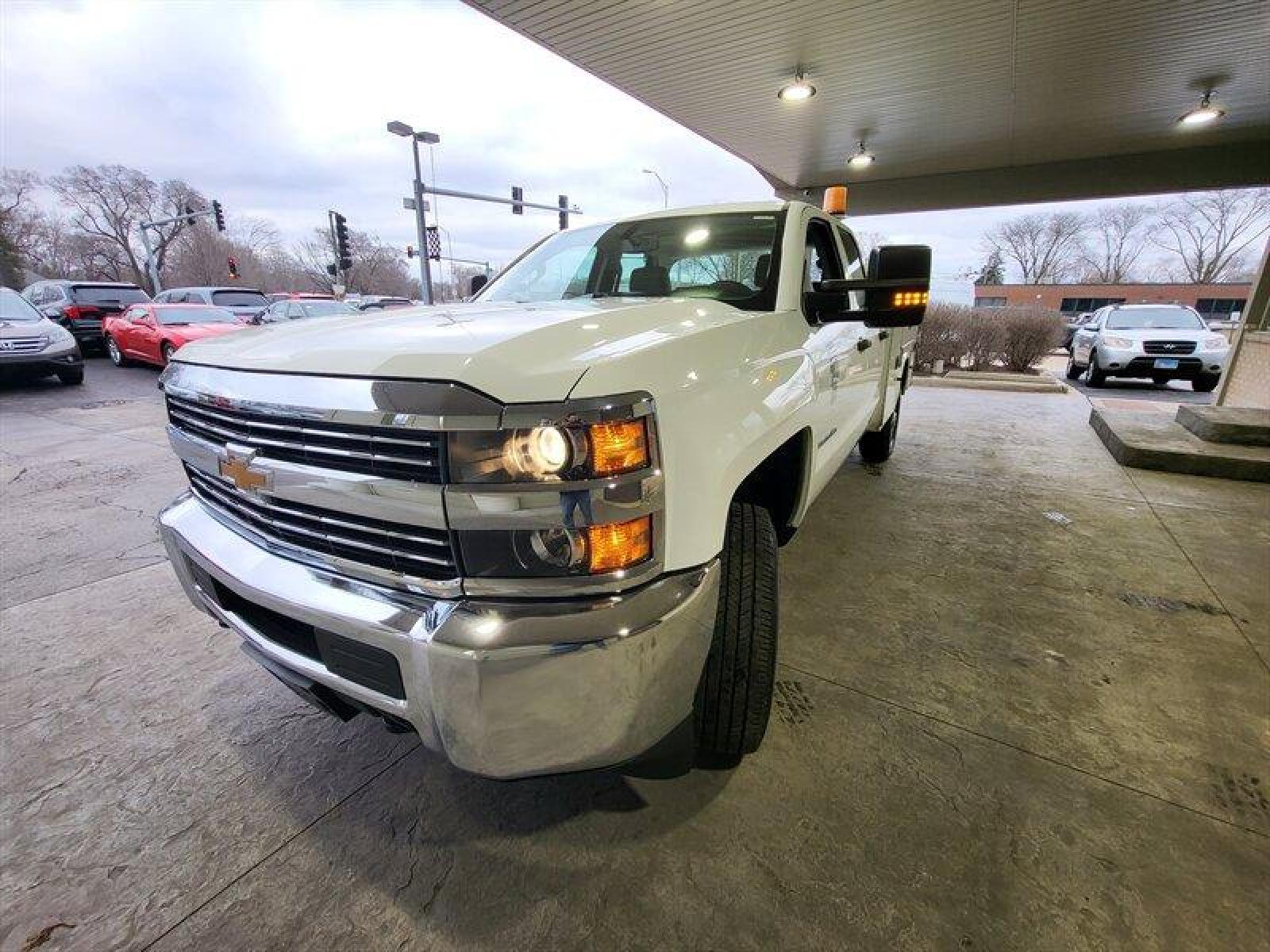 2017 Summit White Chevrolet Silverado 2500 Work Truck (1GB2CUEG8HZ) with an Vortec 6.0L Flex Fuel V8 360hp 380ft. lbs. engine, Automatic transmission, located at 25355 Eames Street, Channahon, IL, 60410, (815) 467-1807, 41.429108, -88.228432 - Auto, all power, tilt, cruise, a/c, alloy wheels, keyless entry and more! If youre ready for a different, no hassle and pleasant car buying experience, then give us a chance! Were breaking the standard Car Sales mold and making one of our very own youll be sure to appreciate! So, why buy from Crase - Photo #14