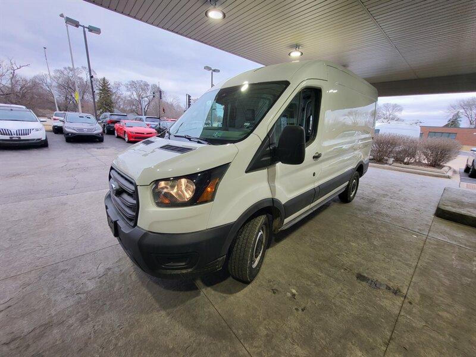 2020 Oxford White Ford Transit 250 (1FTBR1C86LK) with an 3.5L Flex Fuel V6 275hp 262ft. lbs. engine, Automatic transmission, located at 25355 Eames Street, Channahon, IL, 60410, (815) 467-1807, 41.429108, -88.228432 - ** 130 WHEELBASE, MEDIUM ROOF. ** Auto, all power, tilt, cruise, a/c, alloy wheels, keyless entry and more! If youre ready for a different, no hassle and pleasant car buying experience, then give us a chance! Were breaking the standard Car Sales mold and making one of our very own youll be sure to a - Photo #12