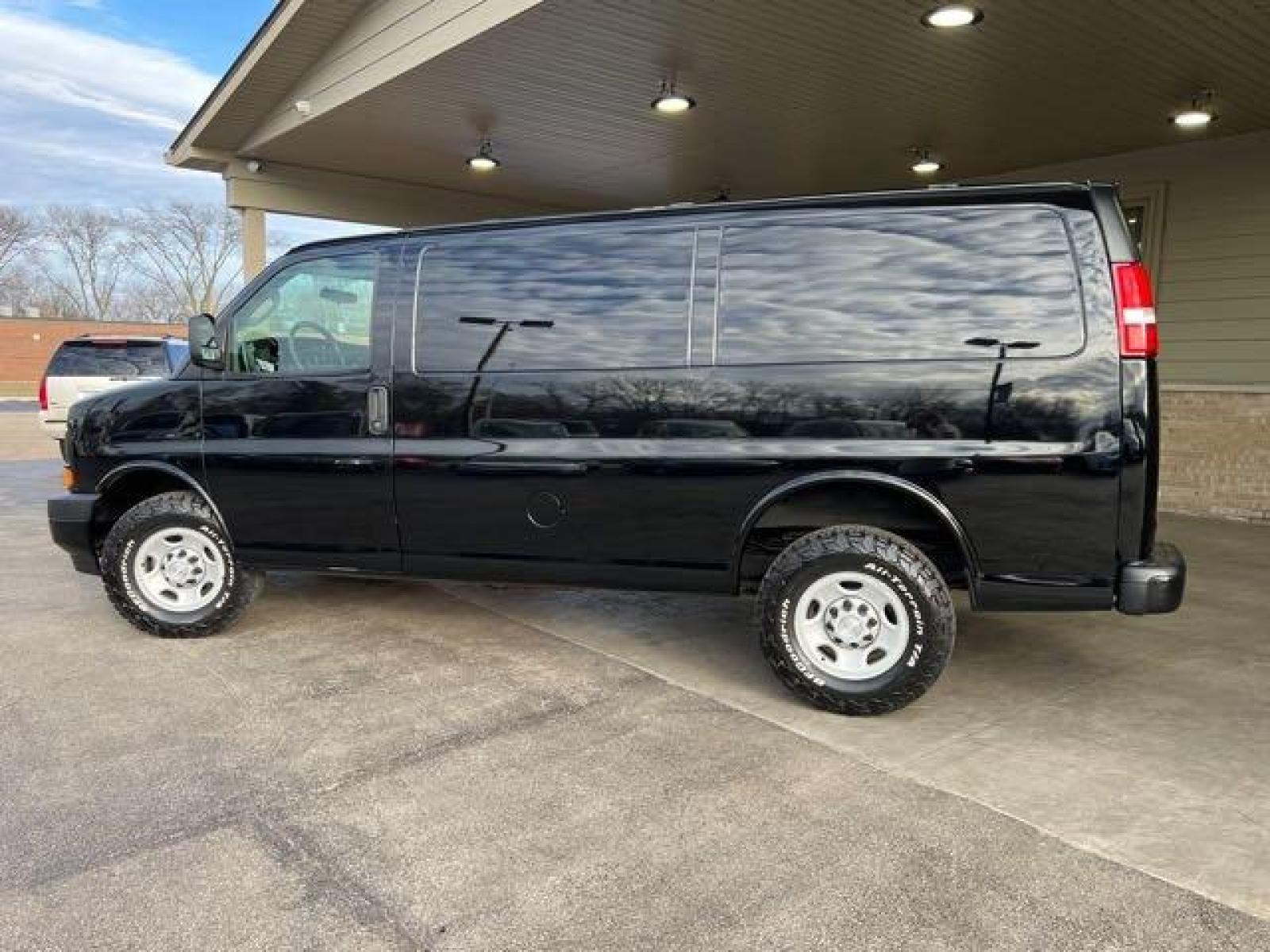 2017 Black Chevrolet Express 2500 (1GCWGAFF8H1) with an Vortec 4.8L V8 285hp 295ft. lbs. engine, Automatic transmission, located at 25355 Eames Street, Channahon, IL, 60410, (815) 467-1807, 41.429108, -88.228432 - CLEAN LOCAL TRADE! GOOD TIRES! READY TO GET TO WORK! Auto, all power, tilt, cruise, a/c, alloy wheels, keyless entry and more! If you're ready for a different, no hassle and pleasant car buying experience, then give us a chance! We're breaking the standard Car Sales mold and making one of our very o - Photo #5