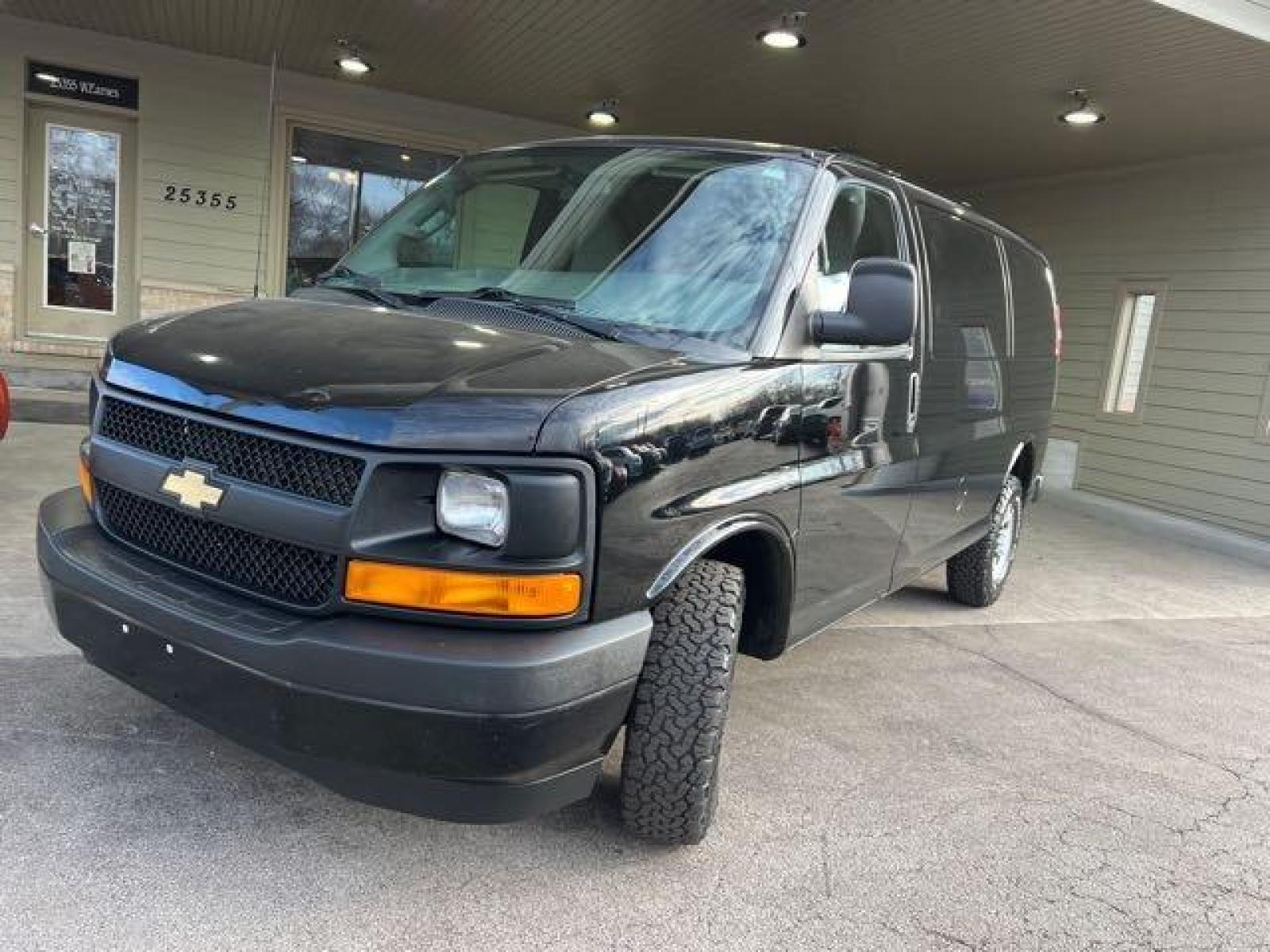 2017 Black Chevrolet Express 2500 (1GCWGAFF8H1) with an Vortec 4.8L V8 285hp 295ft. lbs. engine, Automatic transmission, located at 25355 Eames Street, Channahon, IL, 60410, (815) 467-1807, 41.429108, -88.228432 - CLEAN LOCAL TRADE! GOOD TIRES! READY TO GET TO WORK! Auto, all power, tilt, cruise, a/c, alloy wheels, keyless entry and more! If you're ready for a different, no hassle and pleasant car buying experience, then give us a chance! We're breaking the standard Car Sales mold and making one of our very o - Photo #6