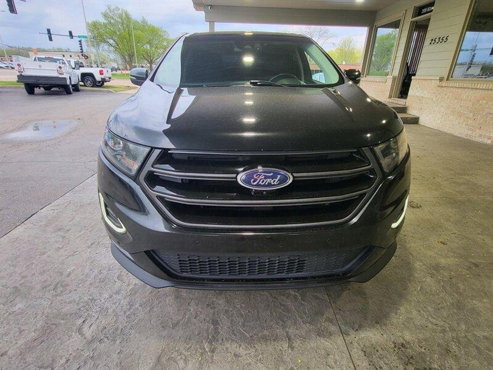 2015 Tuxedo Black Ford Edge Sport (2FMPK3AP3FB) with an EcoBoost 2.7L Turbo engine, Automatic transmission, located at 25355 Eames Street, Channahon, IL, 60410, (815) 467-1807, 41.429108, -88.228432 - CLEAN LOADED LOCAL TRADE! HEATED LEATHER! NAVI! *CPO 3 MONTH/3,000 MILE WARRANTY INCLUDED* If you're ready for a different, no hassle and pleasant car buying experience, then give us a chance! We're breaking the standard Car Sales mold and making one of our very own you'll be sure to appreciate! So, - Photo #13