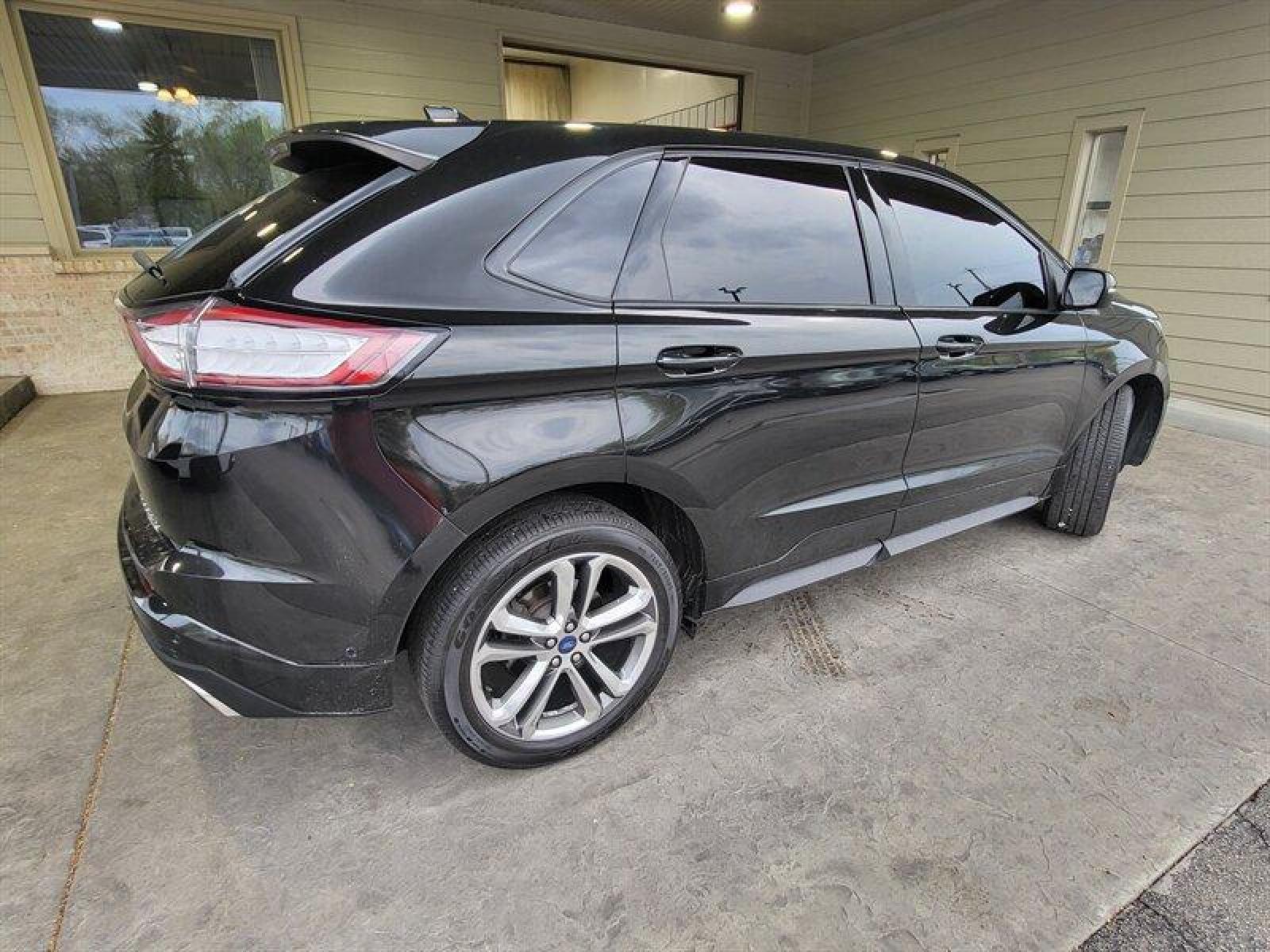 2015 Tuxedo Black Ford Edge Sport (2FMPK3AP3FB) with an EcoBoost 2.7L Turbo engine, Automatic transmission, located at 25355 Eames Street, Channahon, IL, 60410, (815) 467-1807, 41.429108, -88.228432 - CLEAN LOADED LOCAL TRADE! HEATED LEATHER! NAVI! *CPO 3 MONTH/3,000 MILE WARRANTY INCLUDED* If you're ready for a different, no hassle and pleasant car buying experience, then give us a chance! We're breaking the standard Car Sales mold and making one of our very own you'll be sure to appreciate! So, - Photo #4